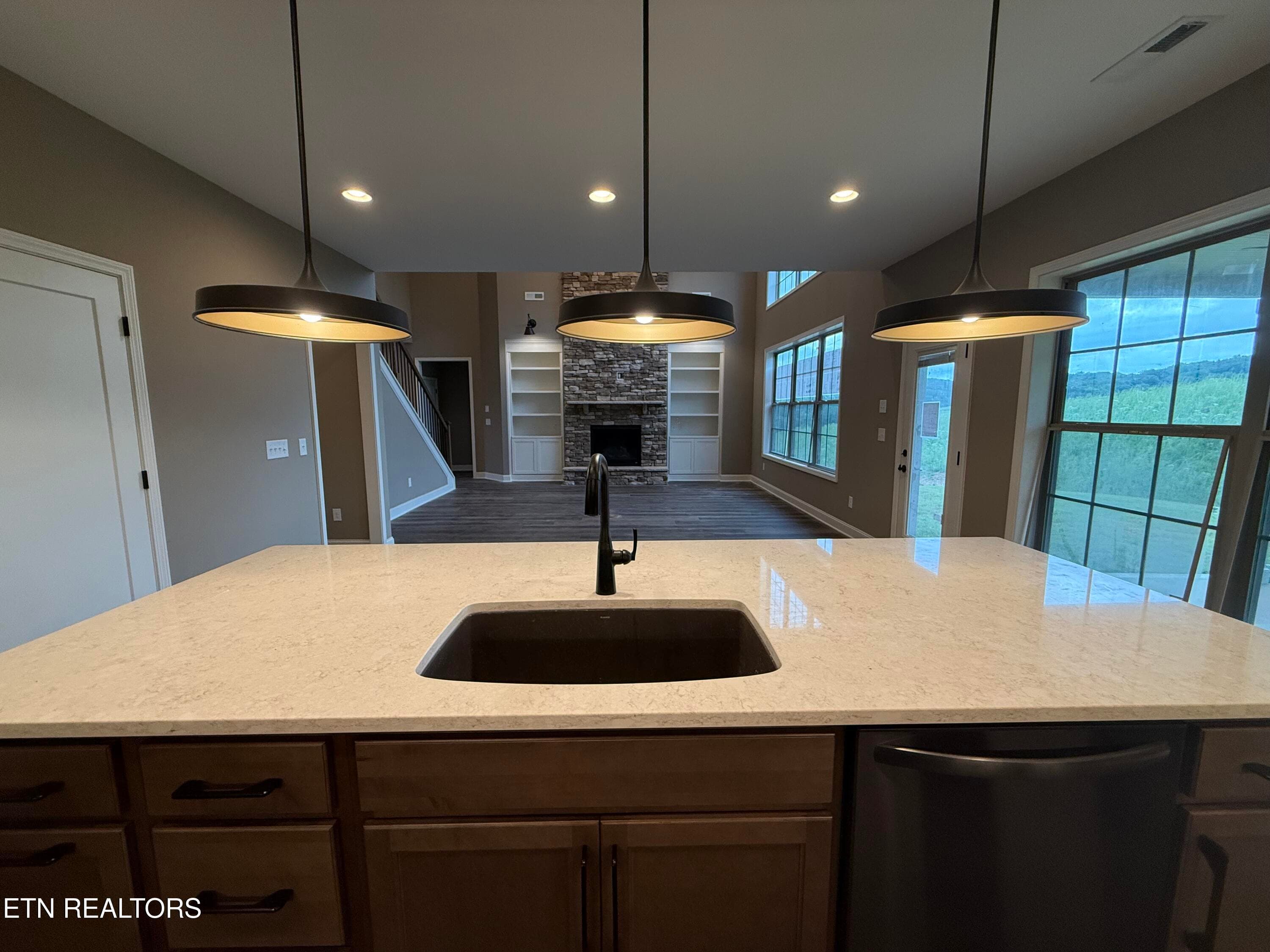 Kitchen to Family Room - 1822 Hickory Reserve Rd, Knoxville, TN 37932, Knoxville