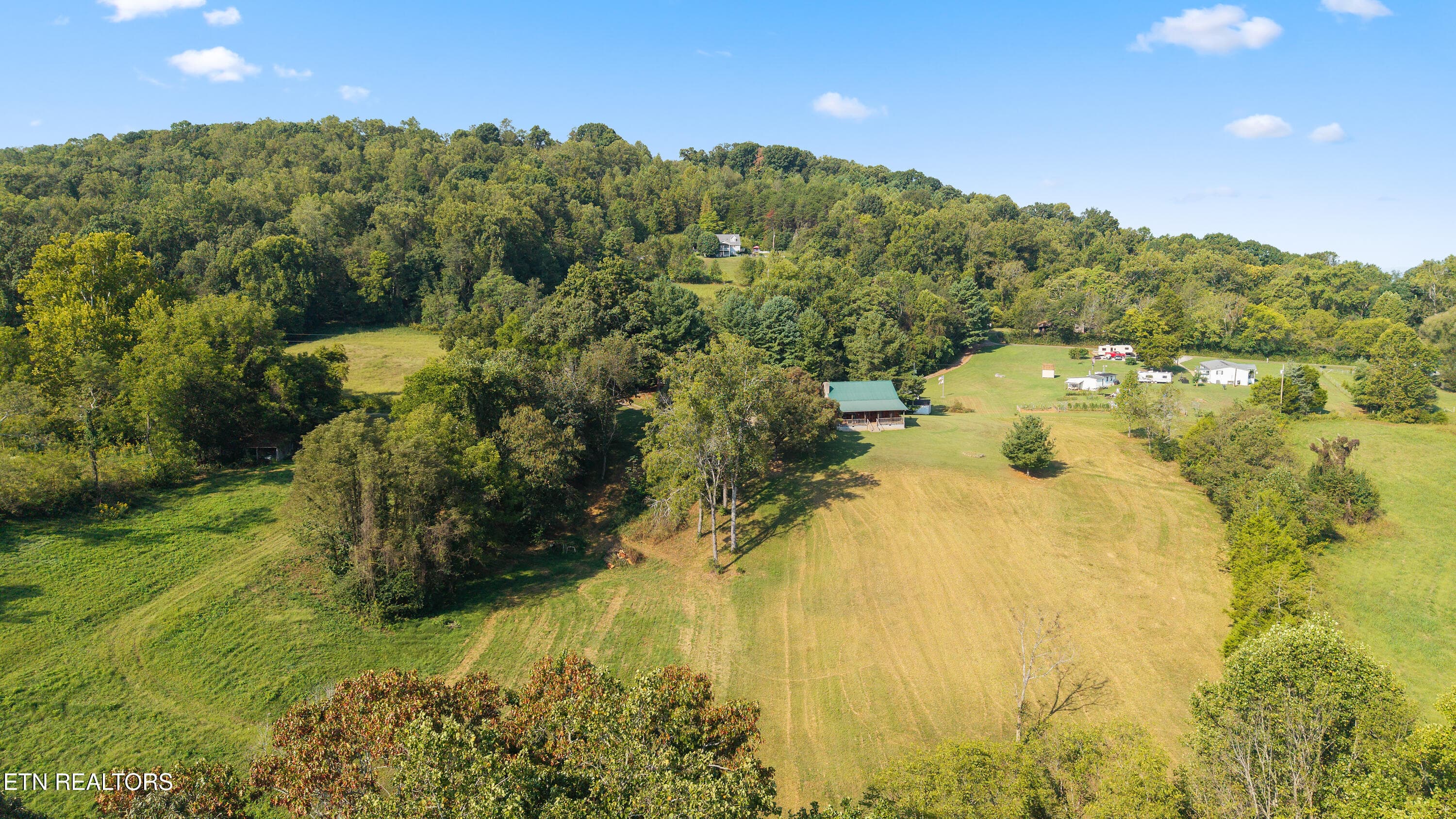 Aerial View of home and land - 2460 Northern Rd, New Market, TN 37820, New Market