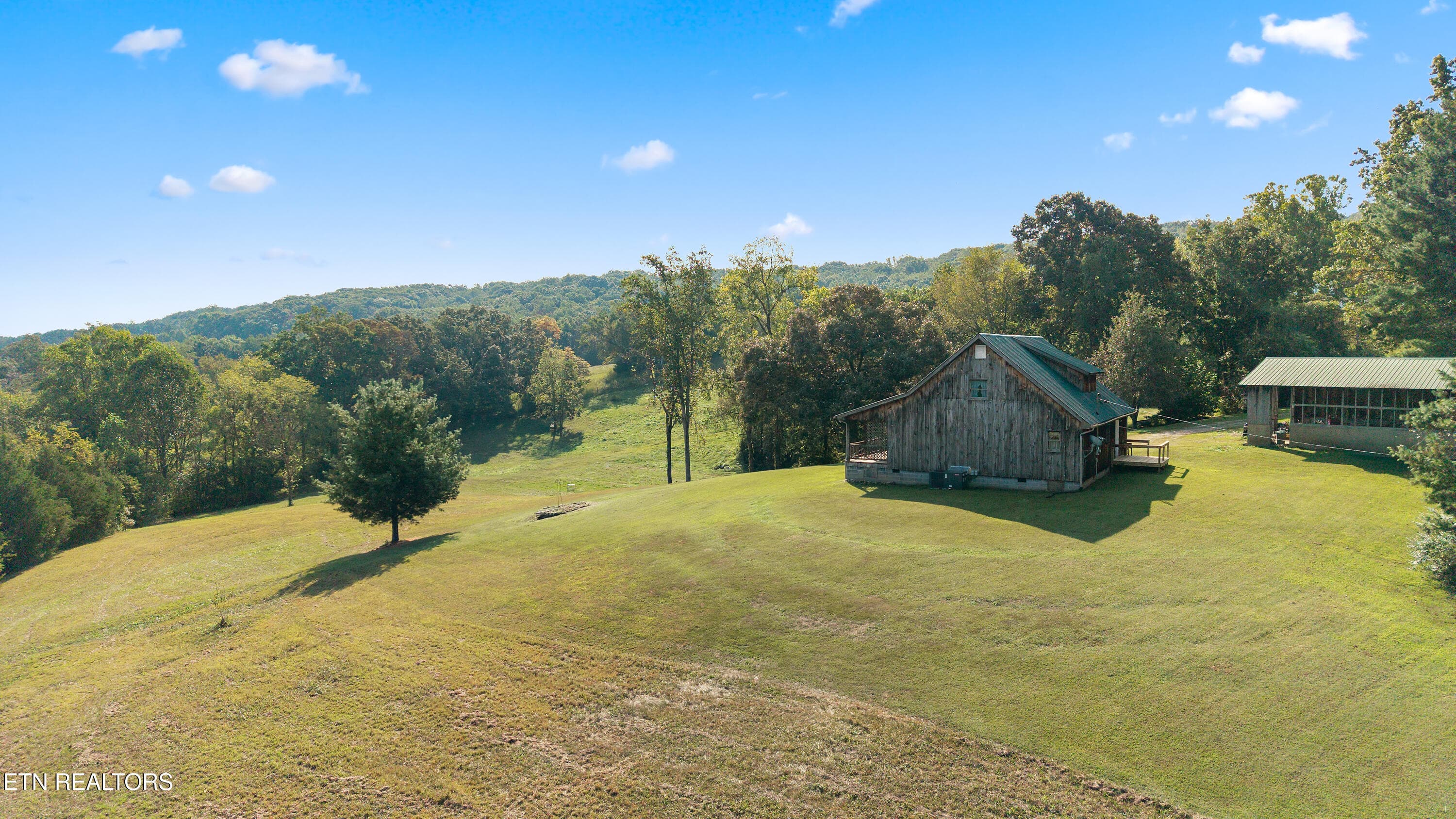 Aerial of home and land - 2460 Northern Rd, New Market, TN 37820, New Market