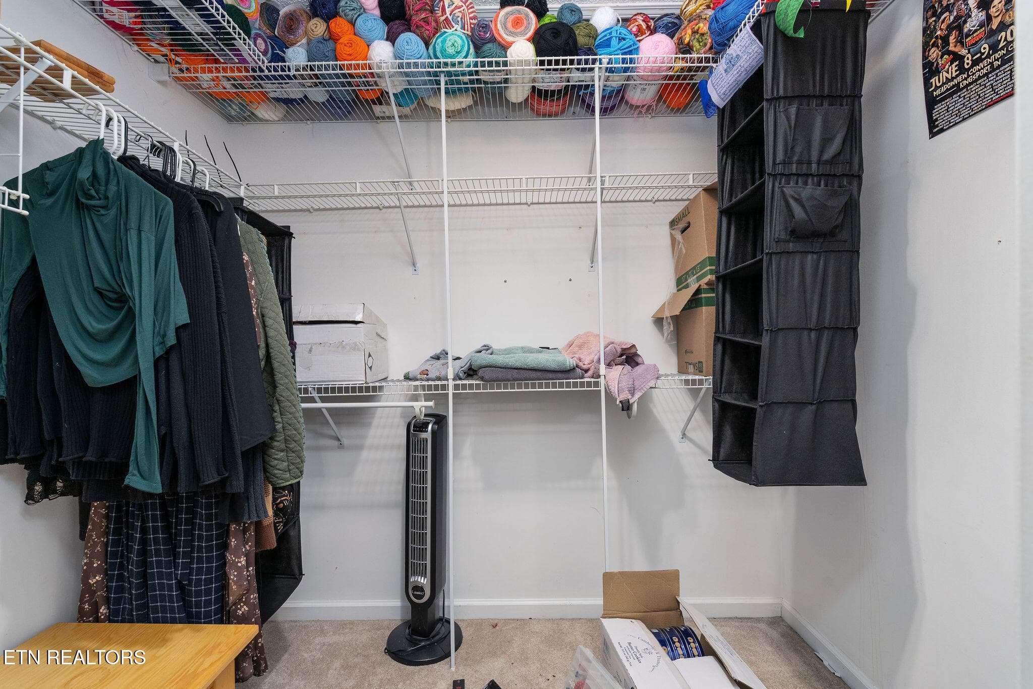 WALK IN CLOSET - 212 Pickens Rd, Kingsport, TN 37663, Kingsport