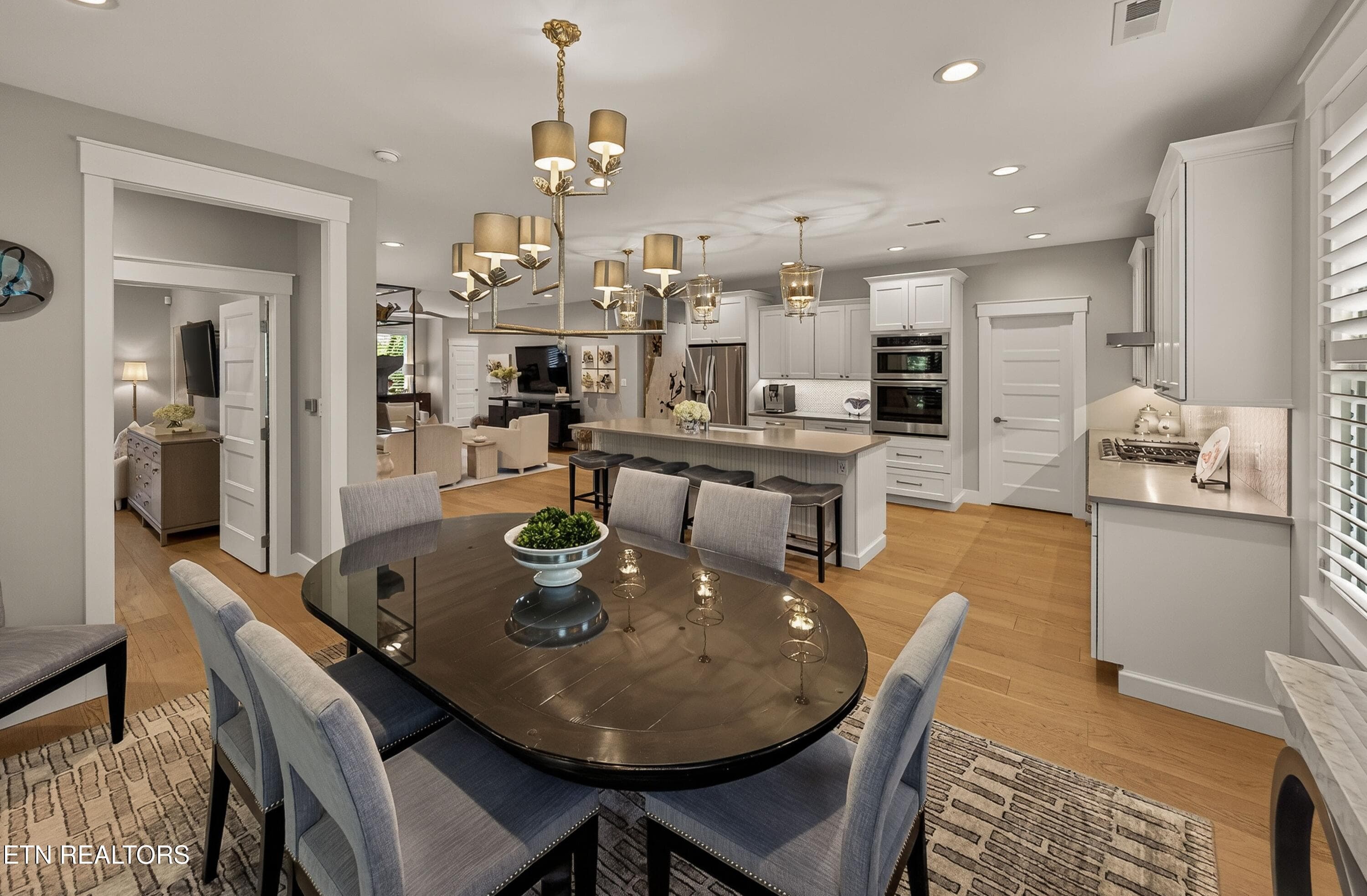 dr to kitchen - 1305 Legacy Cove Way, Knoxville, TN 37919