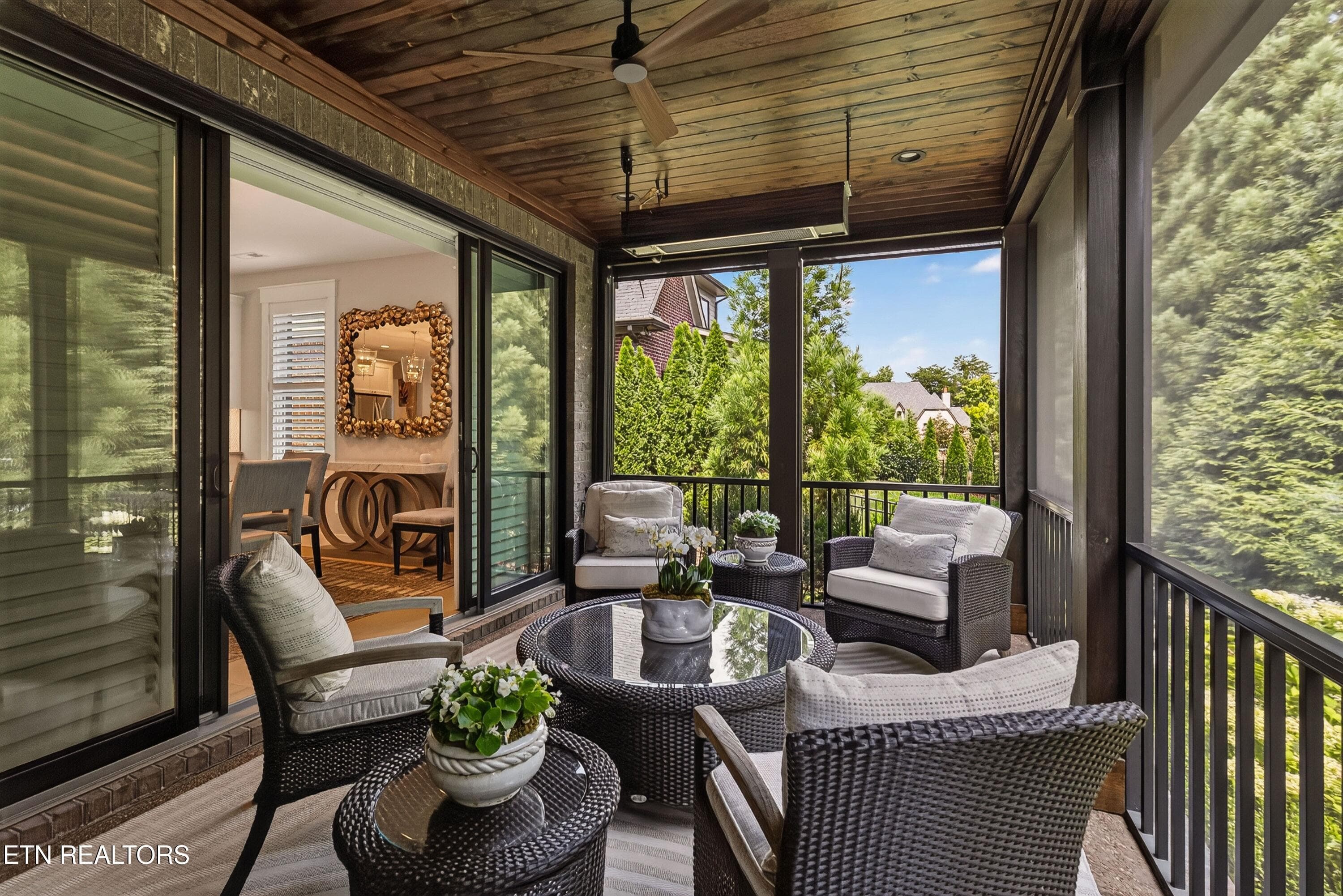screened porch area - 1305 Legacy Cove Way, Knoxville, TN 37919