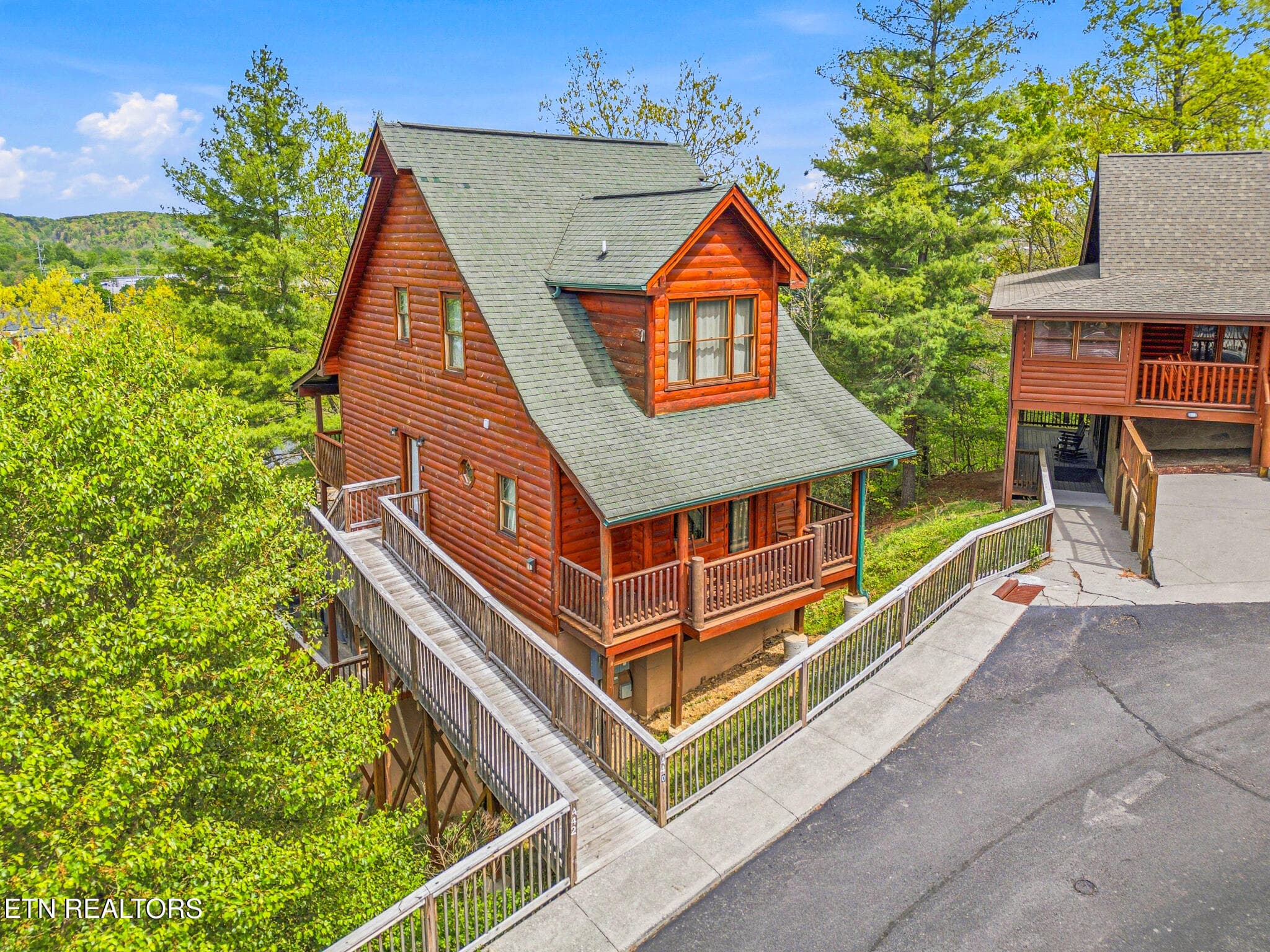 Copy of DJI_0668_with_grass - 442 Big Bear Way, Pigeon Forge, TN 37863