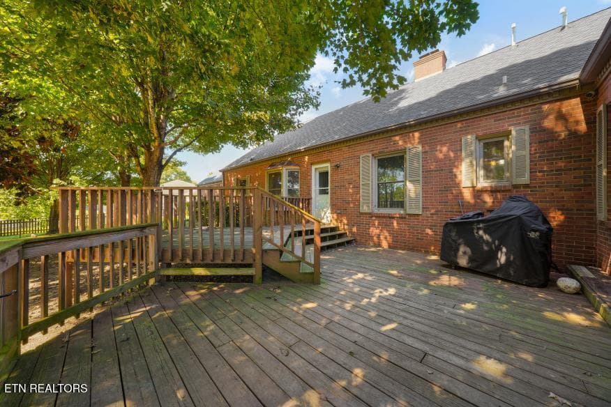 Back Deck - 1210 Briar Lea, Sevierville, TN 37862