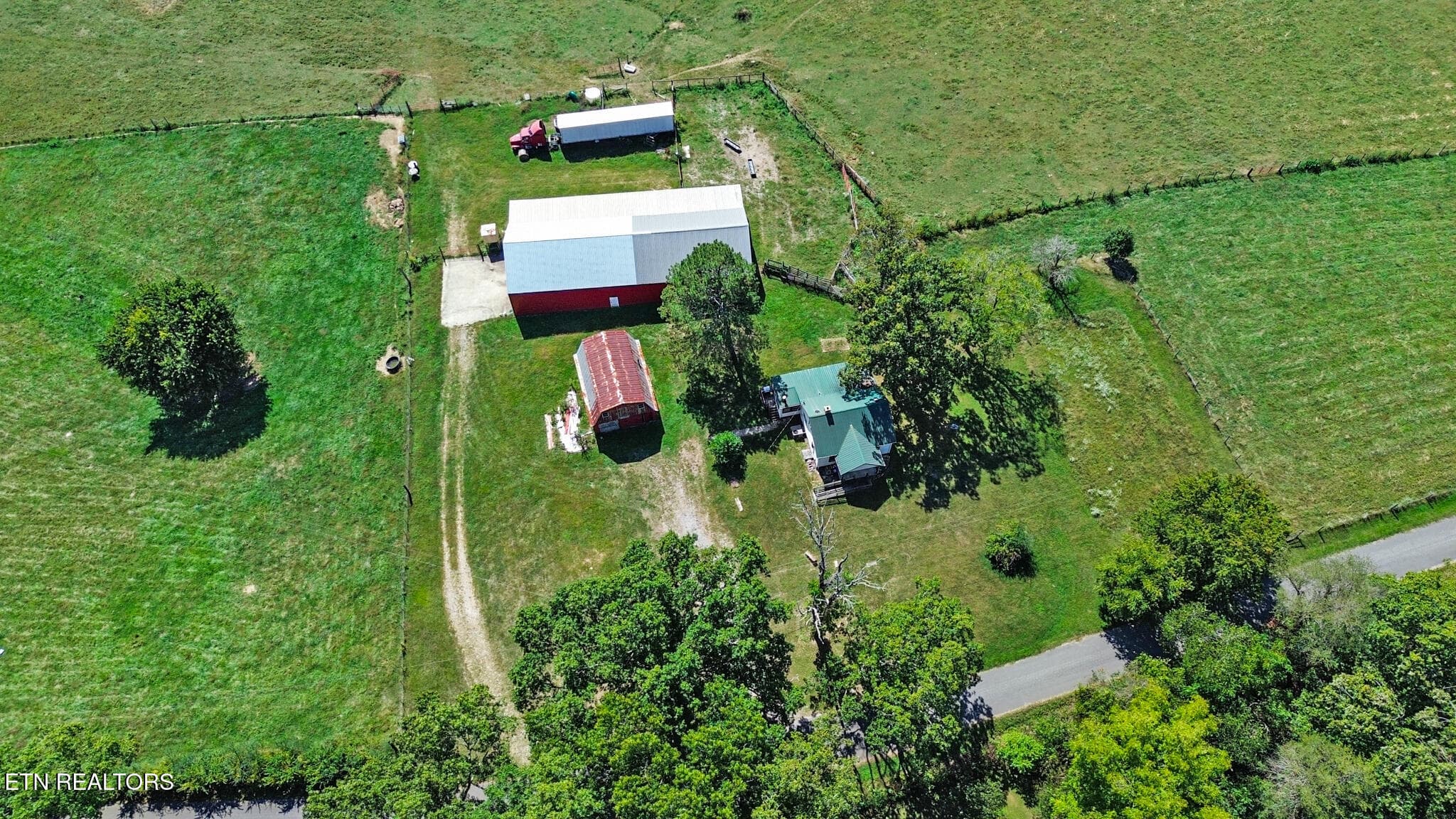Aerial View - 580 Eastland Cemetery Rd, Sparta, TN 38583, Sparta