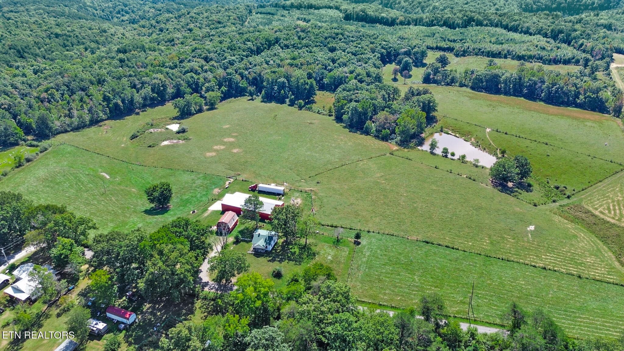 Aerial View - 580 Eastland Cemetery Rd, Sparta, TN 38583, Sparta