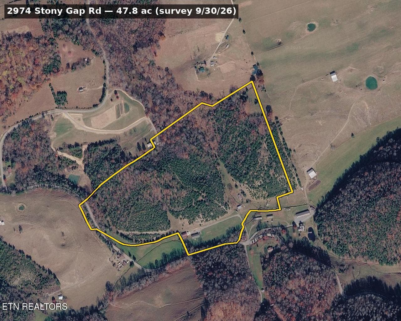 sneedville-boundary-satellite - 2974 Stoney Gap Rd, Sneedville, TN 37869, Sneedville