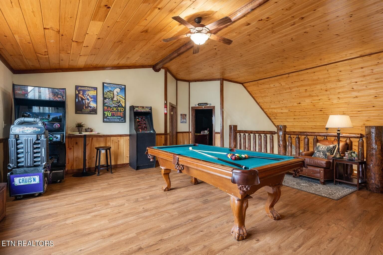 Game Room Staged for 203 Amet Way Pool C - 203 Amet Way, Cosby, TN 37722, Cosby