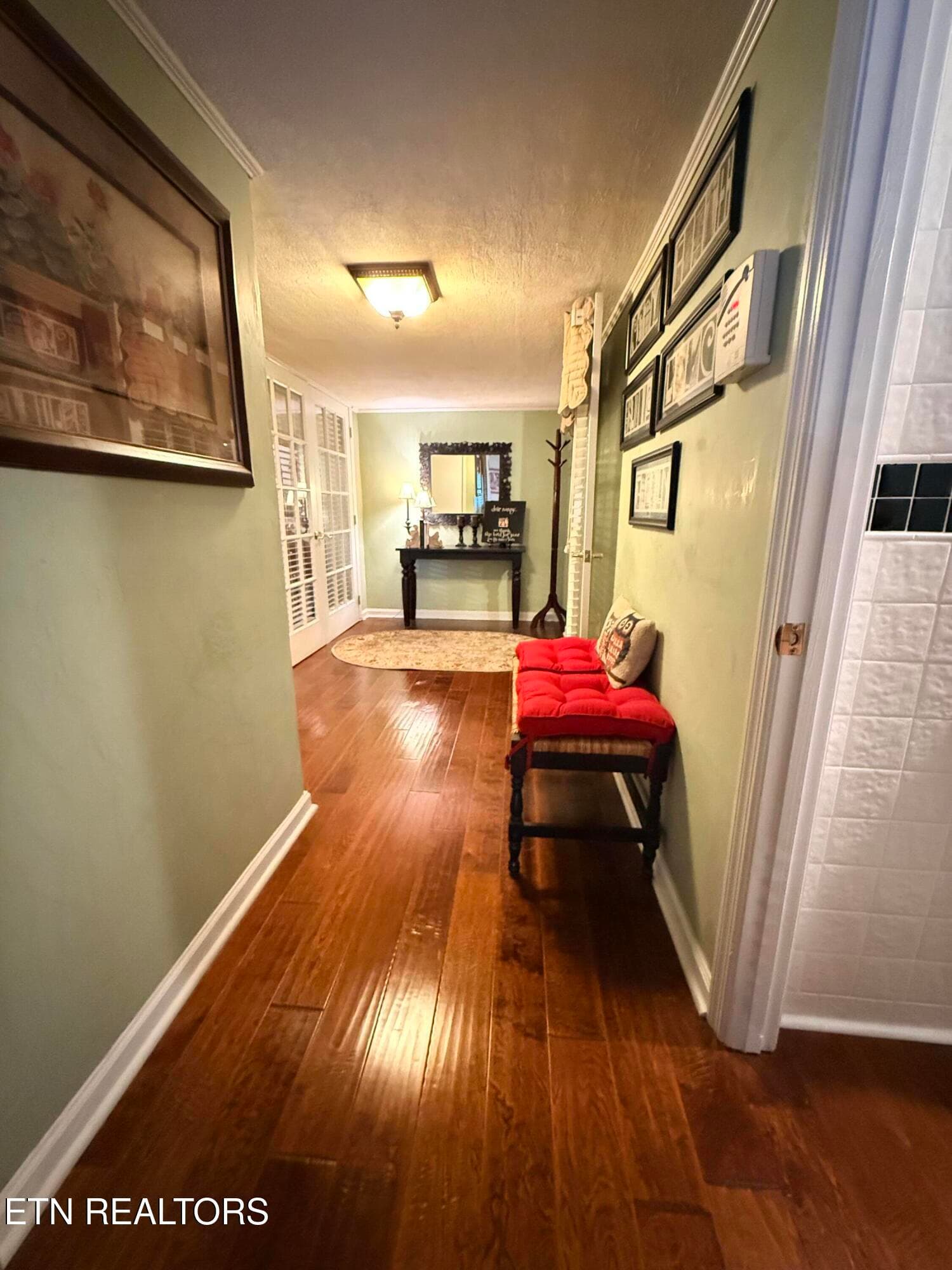 downstairs hallway - 572 Mountain Rd, Clinton, TN 37716, Clinton