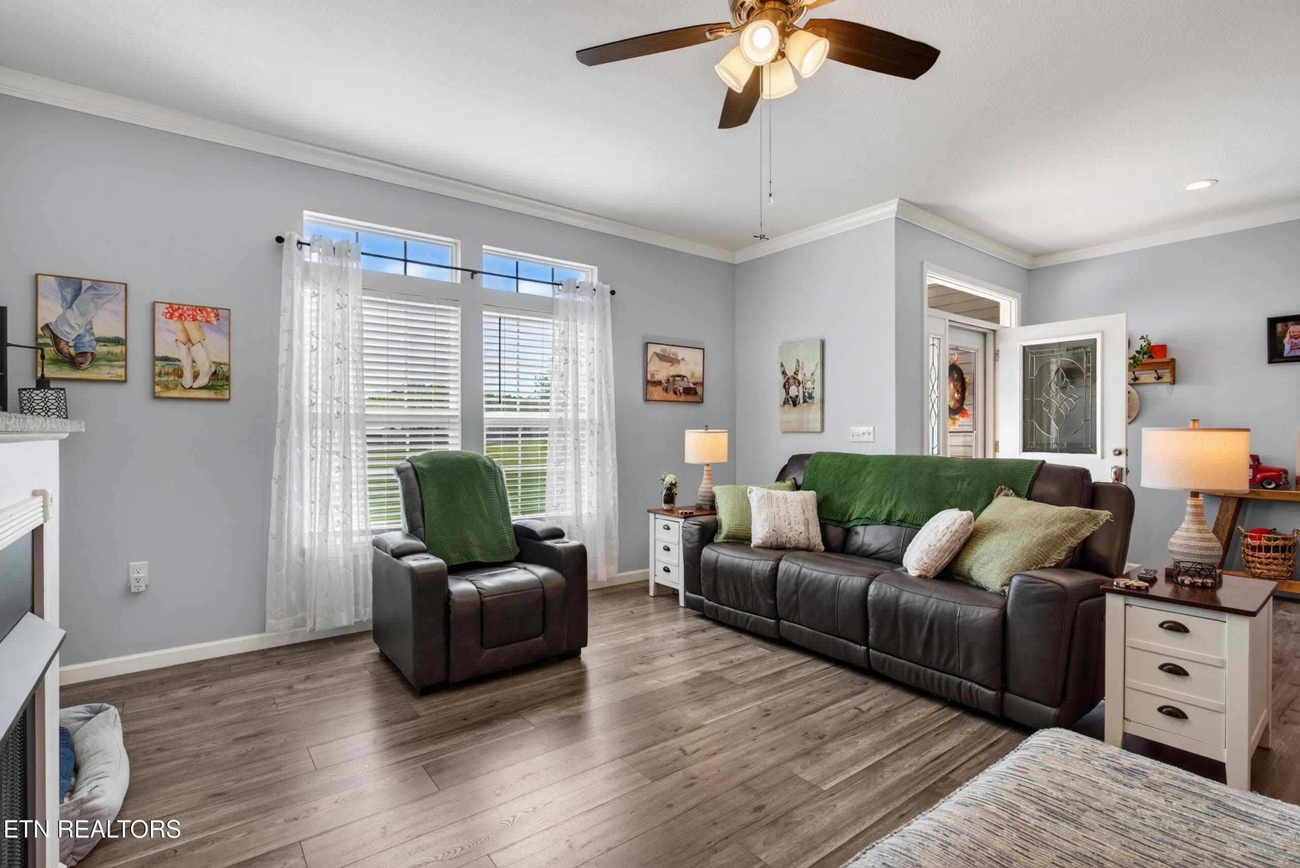 LIVING ROOM - 40 Highland Ridge Drive, Crossville, TN 38555, Crossville