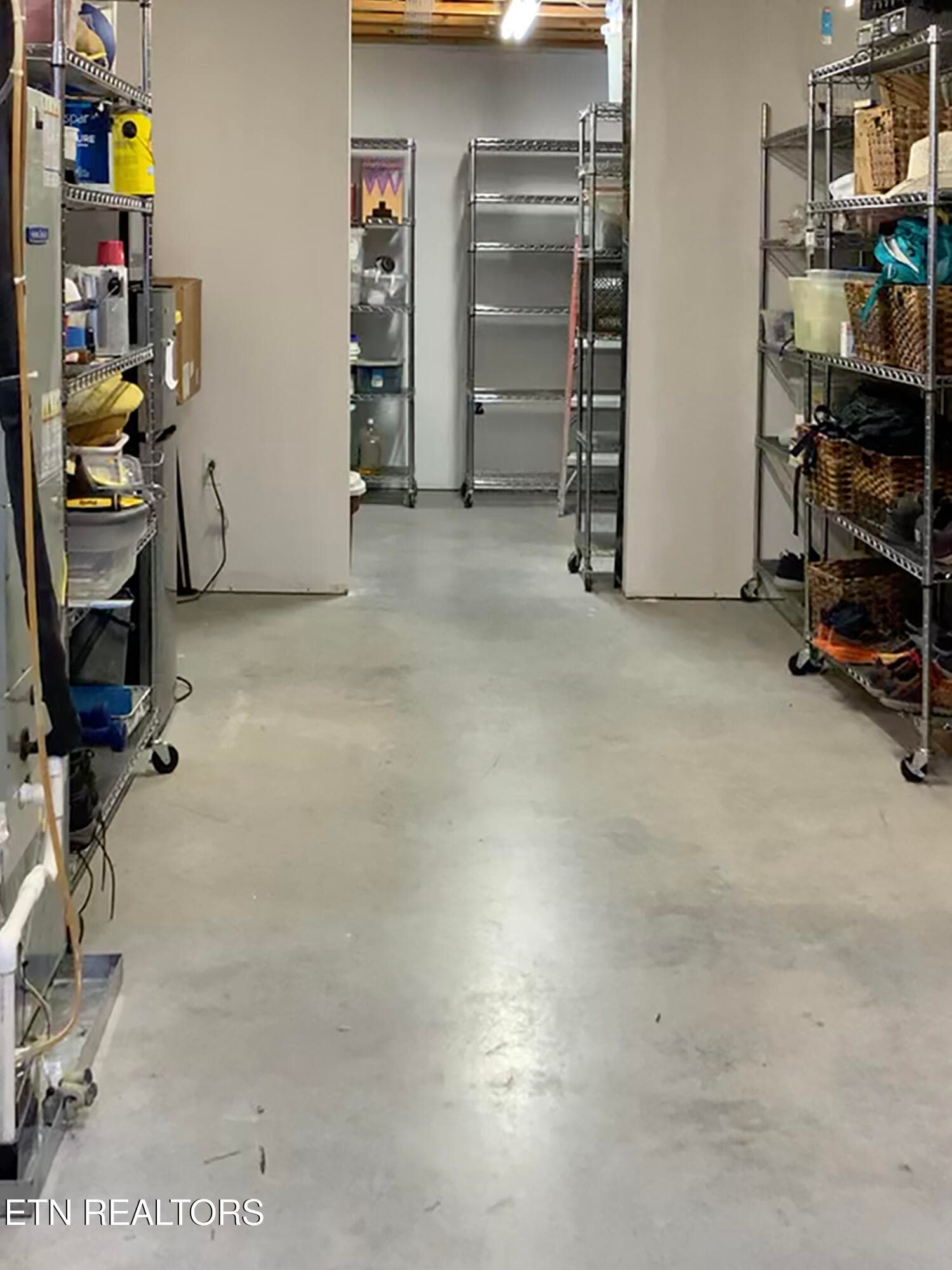 Basement storage area - 8127 Canter Lane, Powell, TN 37849