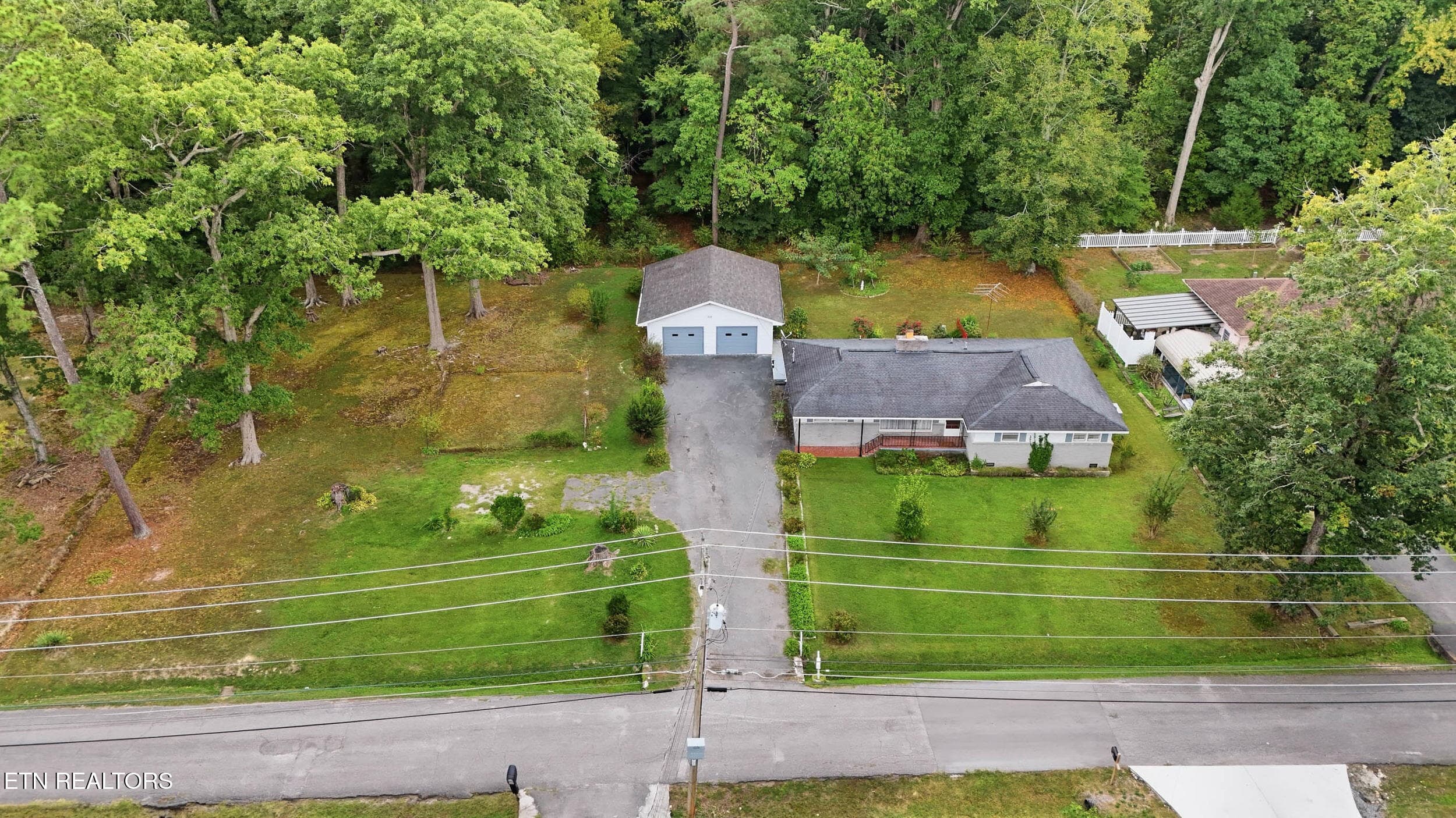 Ariel View - 1130 Mcdonald Drive, Chattanooga, TN 37421, Chattanooga