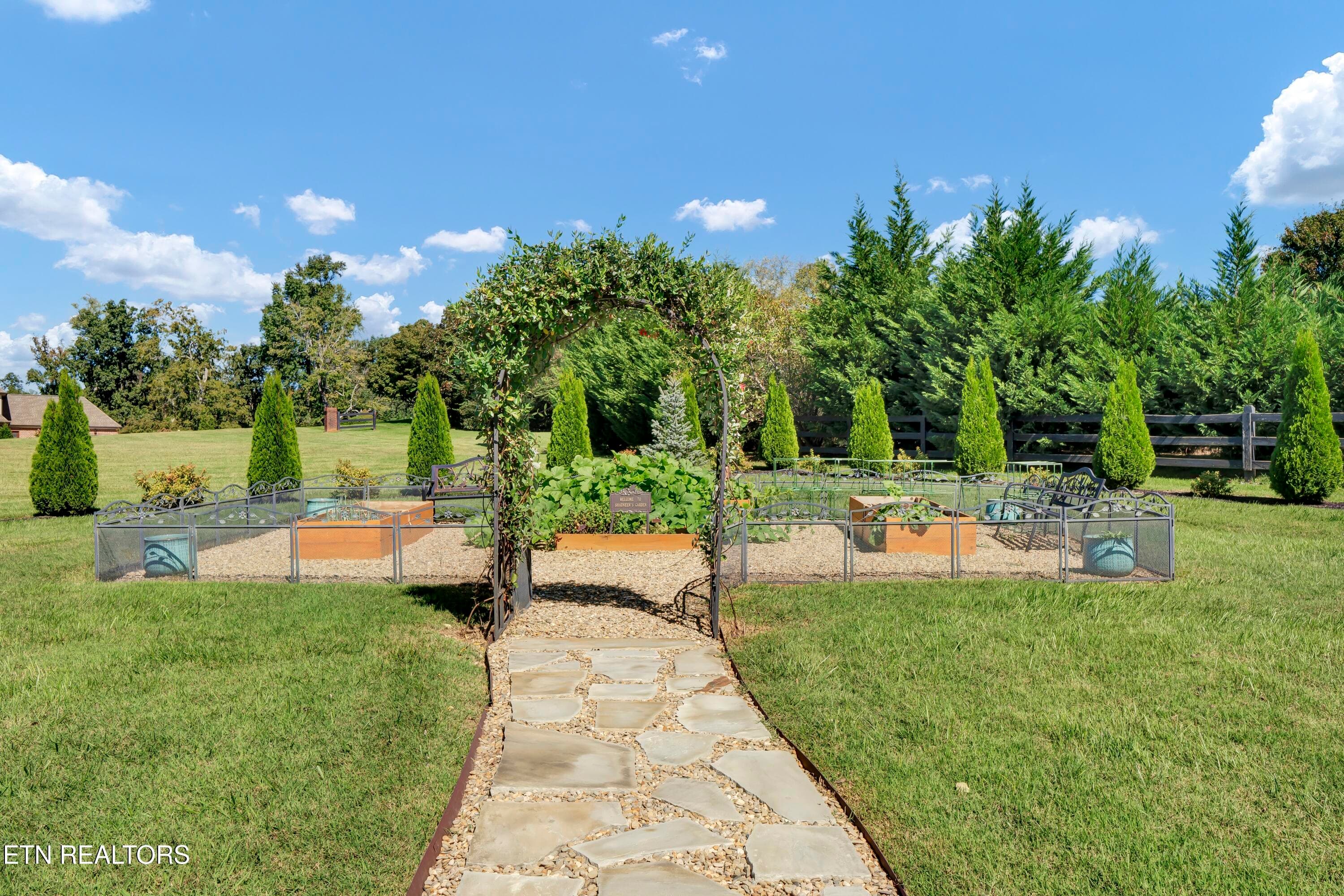 Garden - 3812 Jackson Bend Drive, Louisville, TN 37777, Louisville