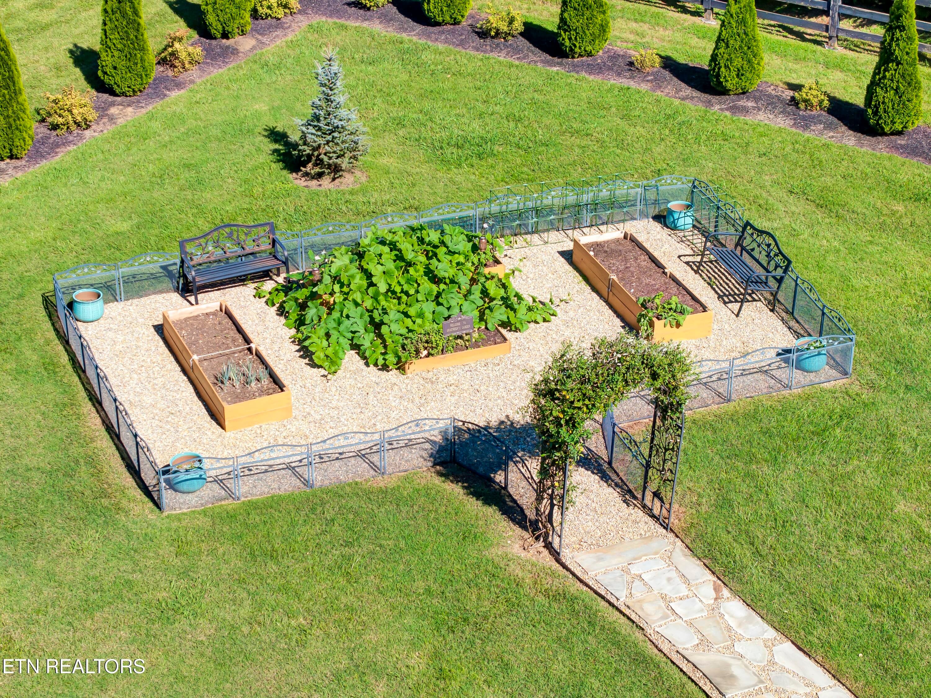 Garden - 3812 Jackson Bend Drive, Louisville, TN 37777, Louisville