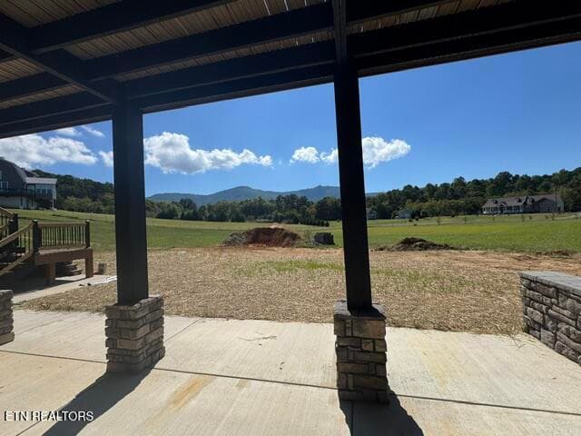 180 CLR from patio - 180 County Line Rd, Dandridge, TN 37725, Dandridge