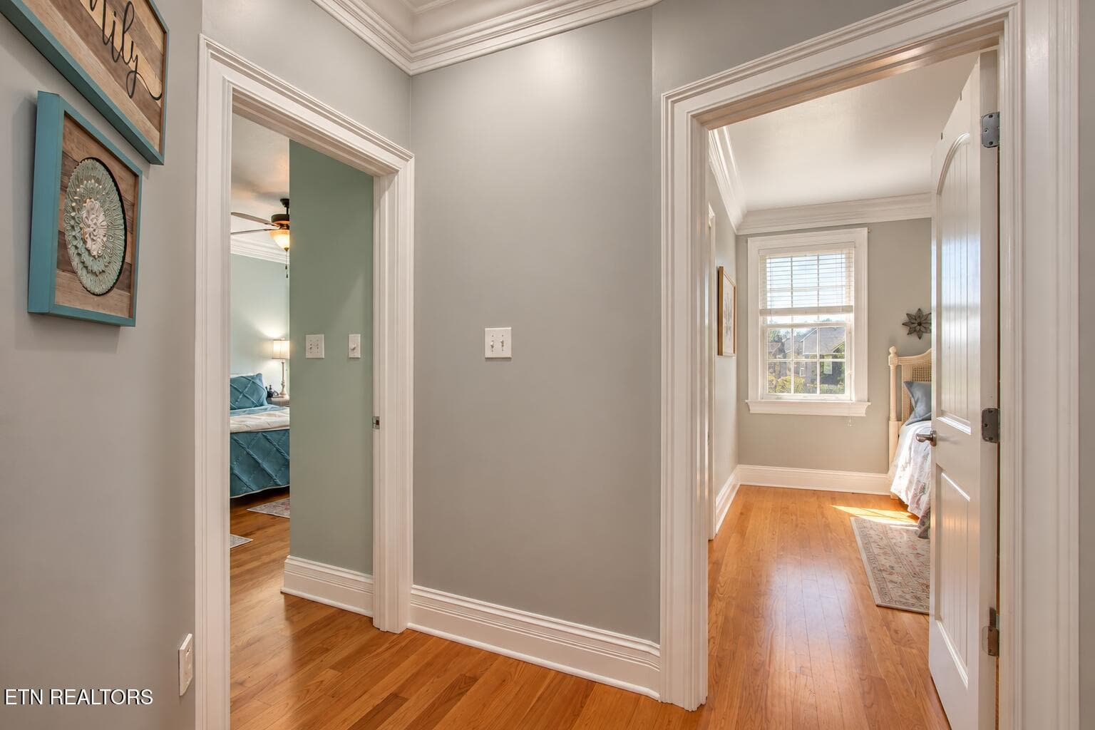 Warmly Lit Hallway to Two Bedrooms - 2760 River Island Blvd, Kodak, TN 37764, Kodak