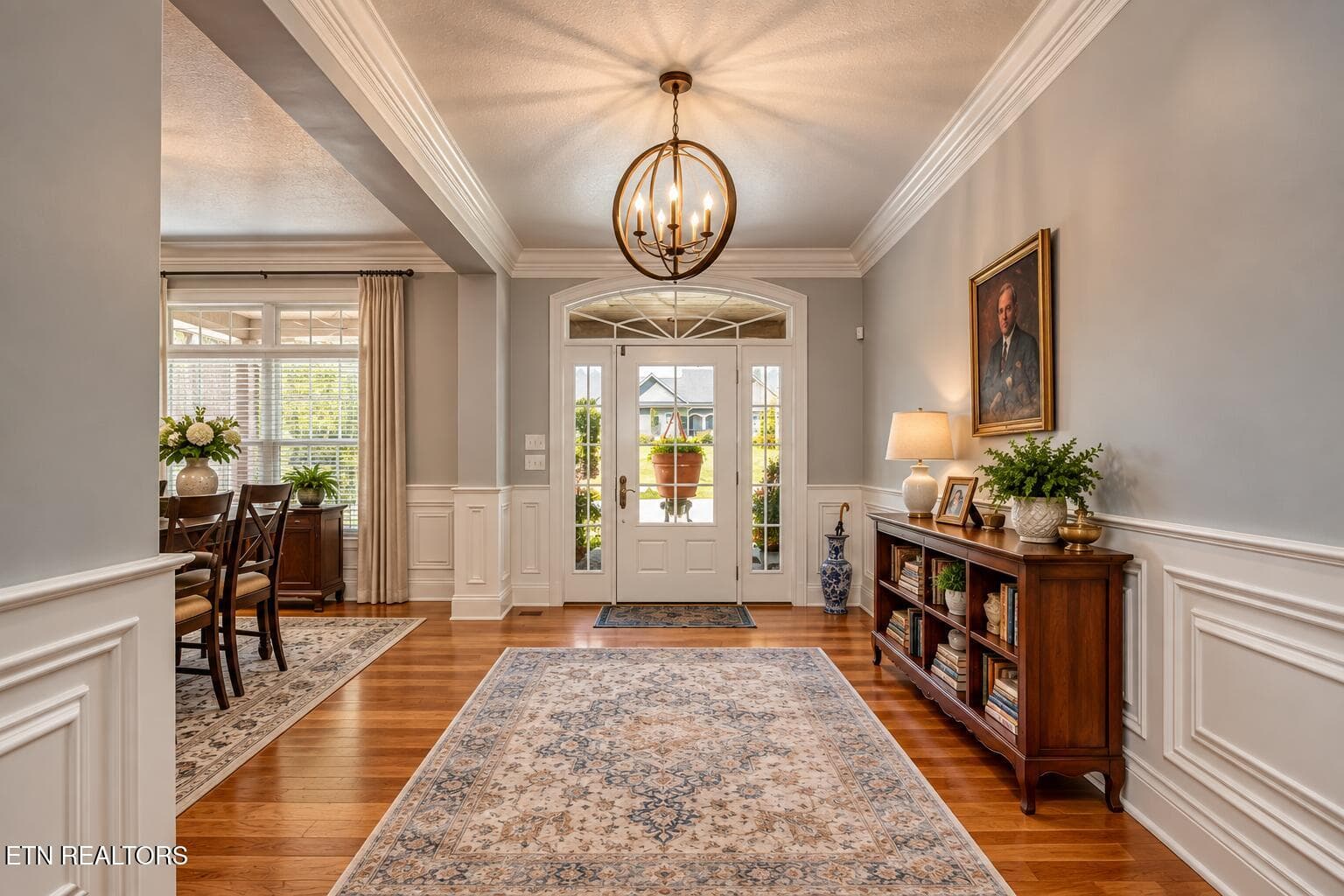 Elegant Gray-Toned Foyer and Dining Entr - 2760 River Island Blvd, Kodak, TN 37764, Kodak