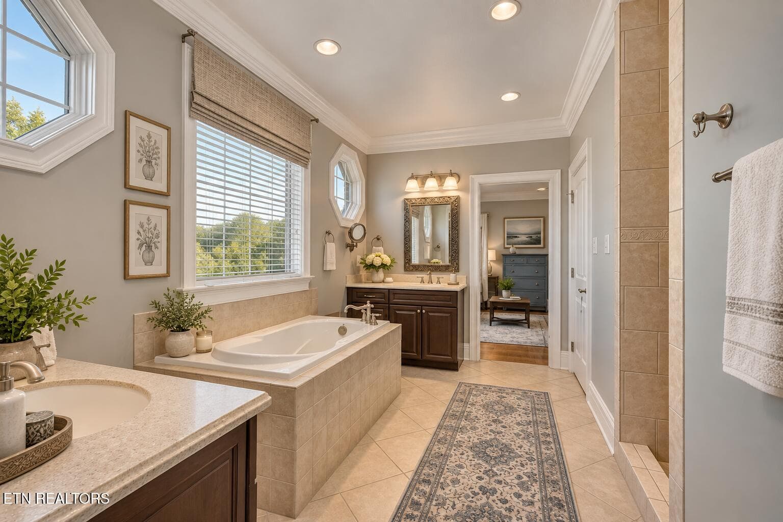 Spa-Inspired Luxury Master Bathroom - 2760 River Island Blvd, Kodak, TN 37764, Kodak
