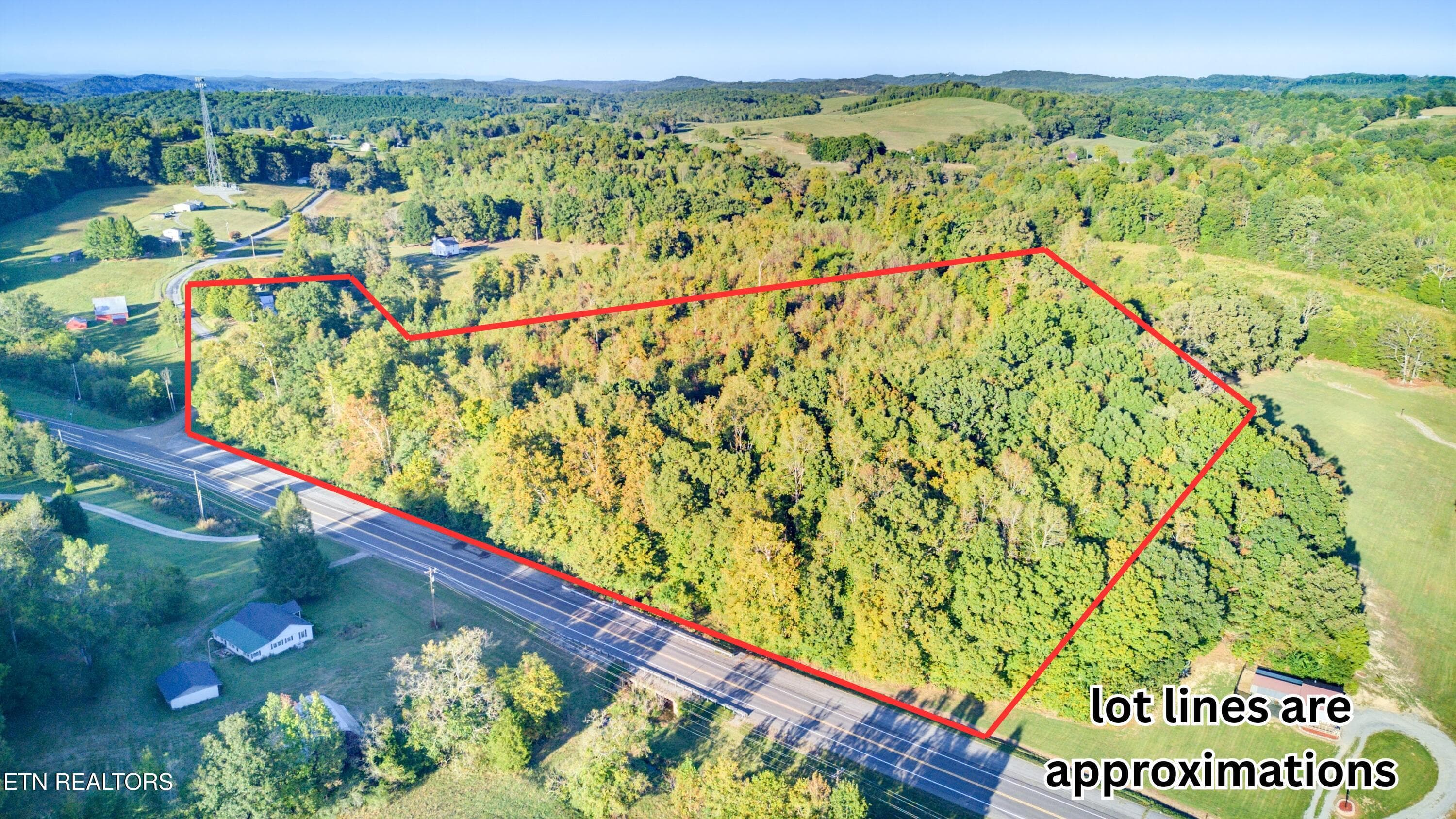 2-lot lines are approximations - 116 County Road 216, Niota, TN 37826, Niota