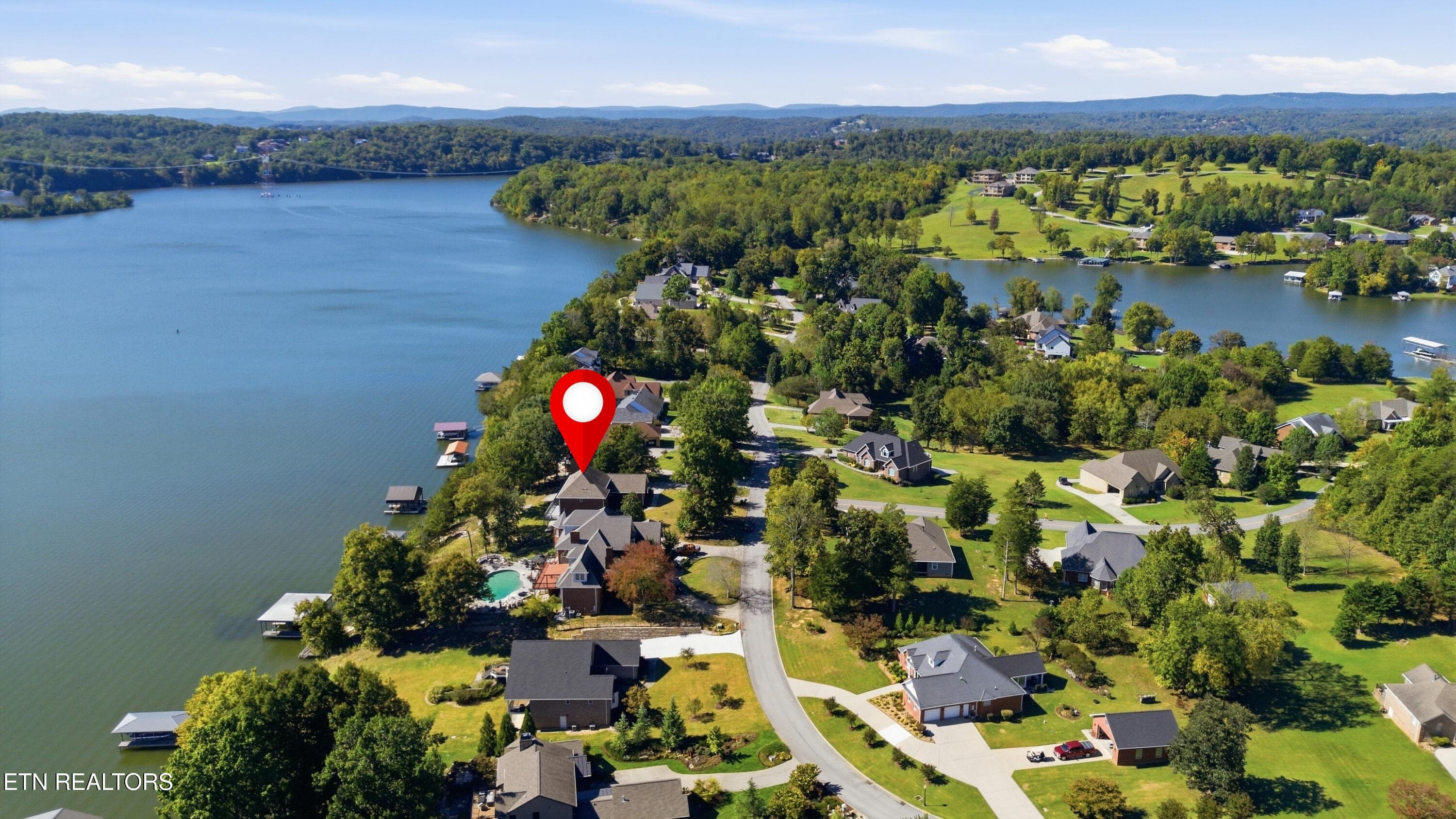 Map Pins (6) - 197 Hartford Village Way, Kingston, TN 37763, Kingston