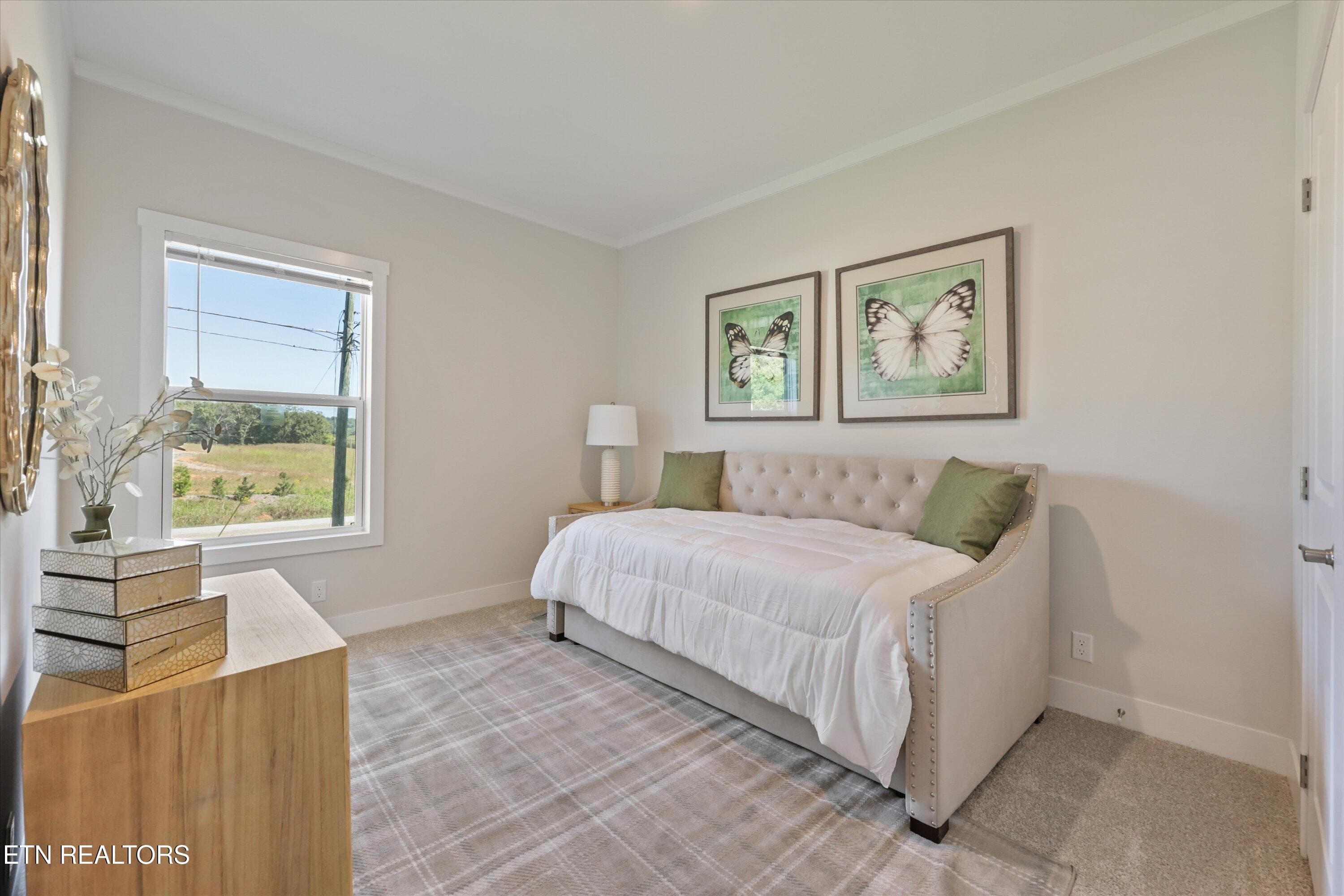 Staged Bedroom - 108 Federal Ferry Circle, Vonore, TN 37885, Vonore