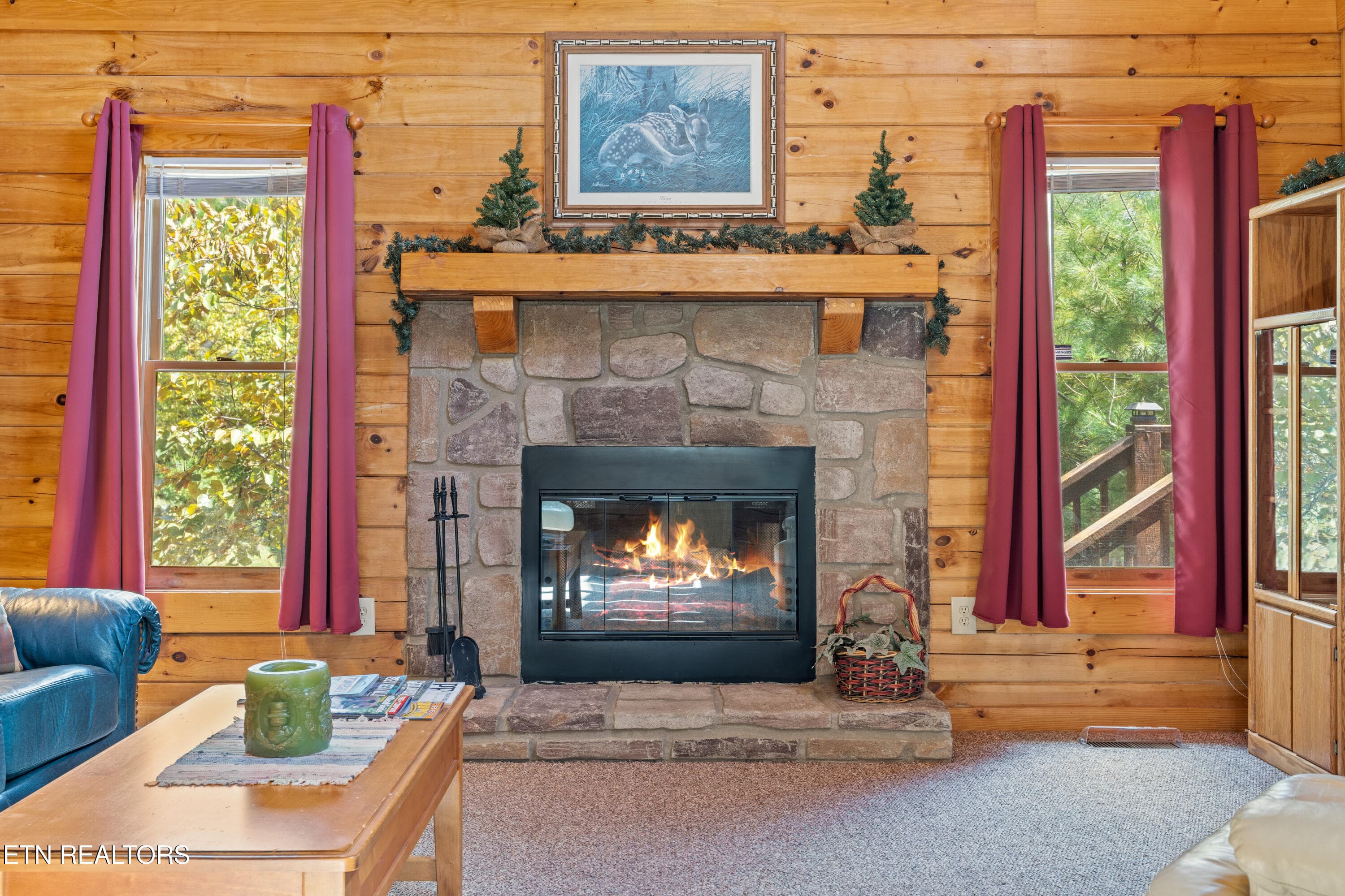 2234 Fireplace - 2234 Eagle Feather Drive, Sevierville, TN 37876, Sevierville