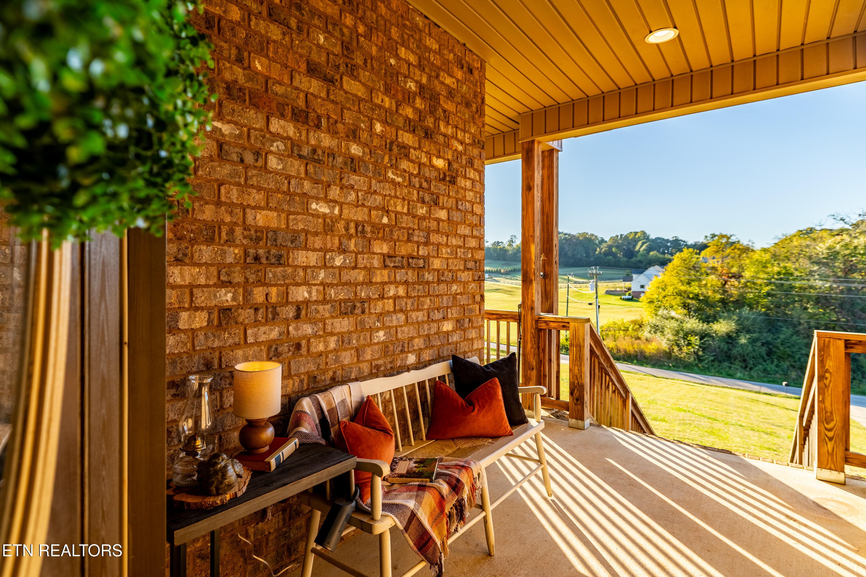 COVERED FRONT PORCH - 1252 Marble Hill Rd, Friendsville, TN 37737