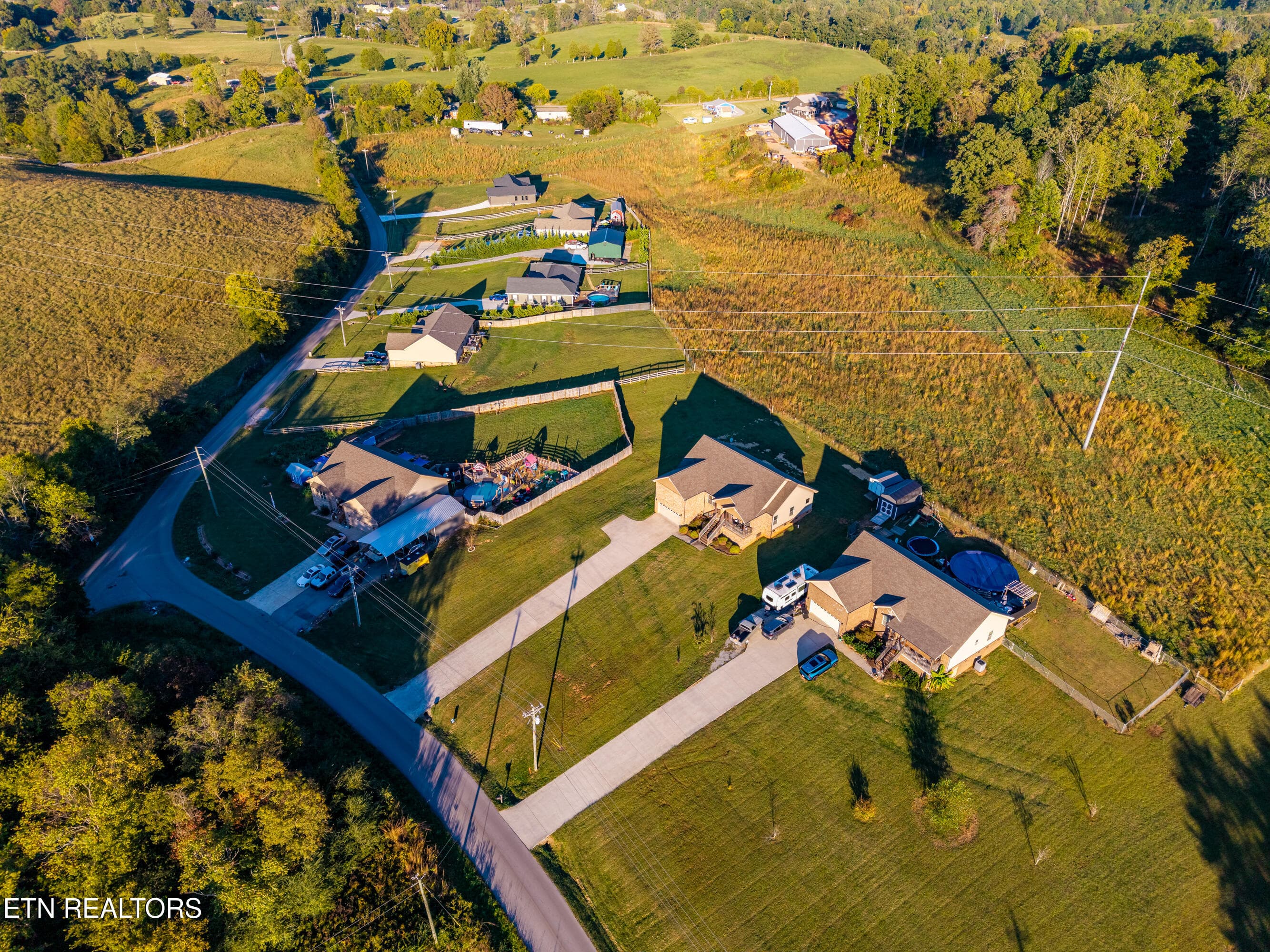 AERIAL VIEW - 1252 Marble Hill Rd, Friendsville, TN 37737