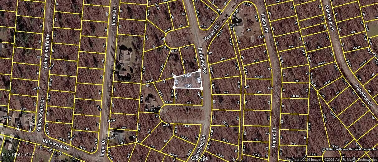 Aerial 1116 Redwing - 1116 Redwing Drive, Crossville, TN 38572, Crossville
