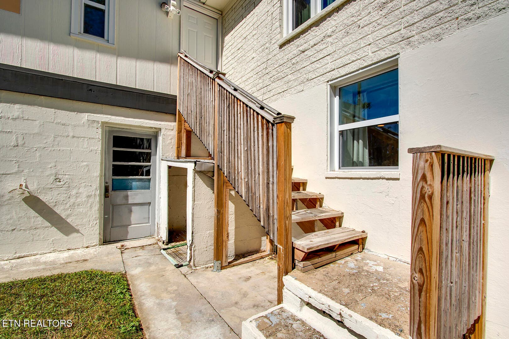 52_SunsetDrive_812_ExteriorBackStairs - 812 Sunset Drive, Kingston, TN 37763, Kingston