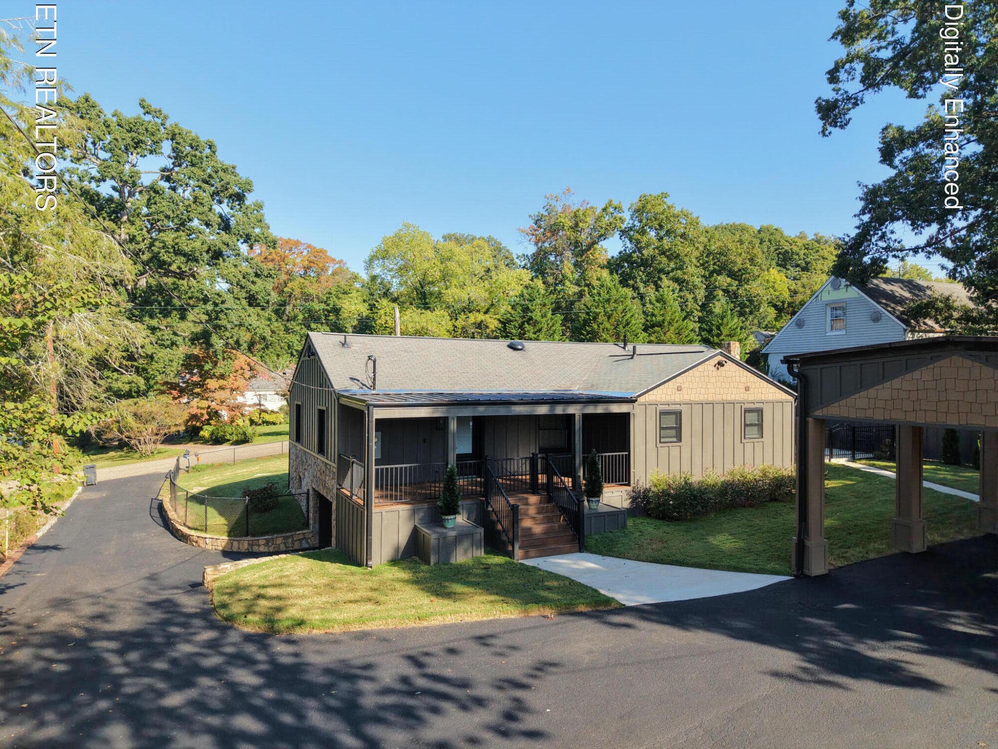 Driveway around back - 3434 Kenilworth Lane, Knoxville, TN 37917, Knoxville