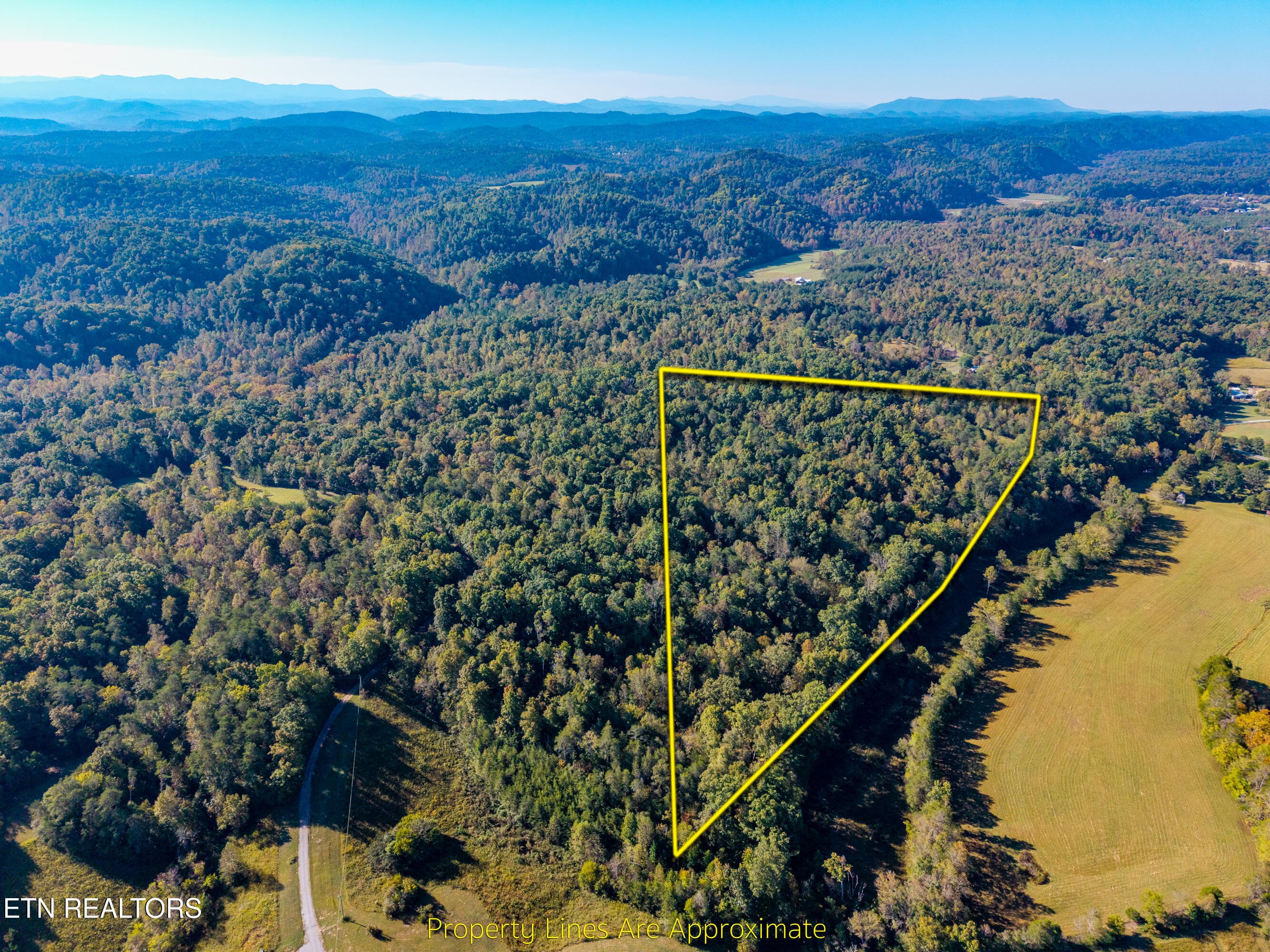Aerial View of Acreage in Monroe County - 136 Denton Rd, Madisonville, TN 37354, Madisonville