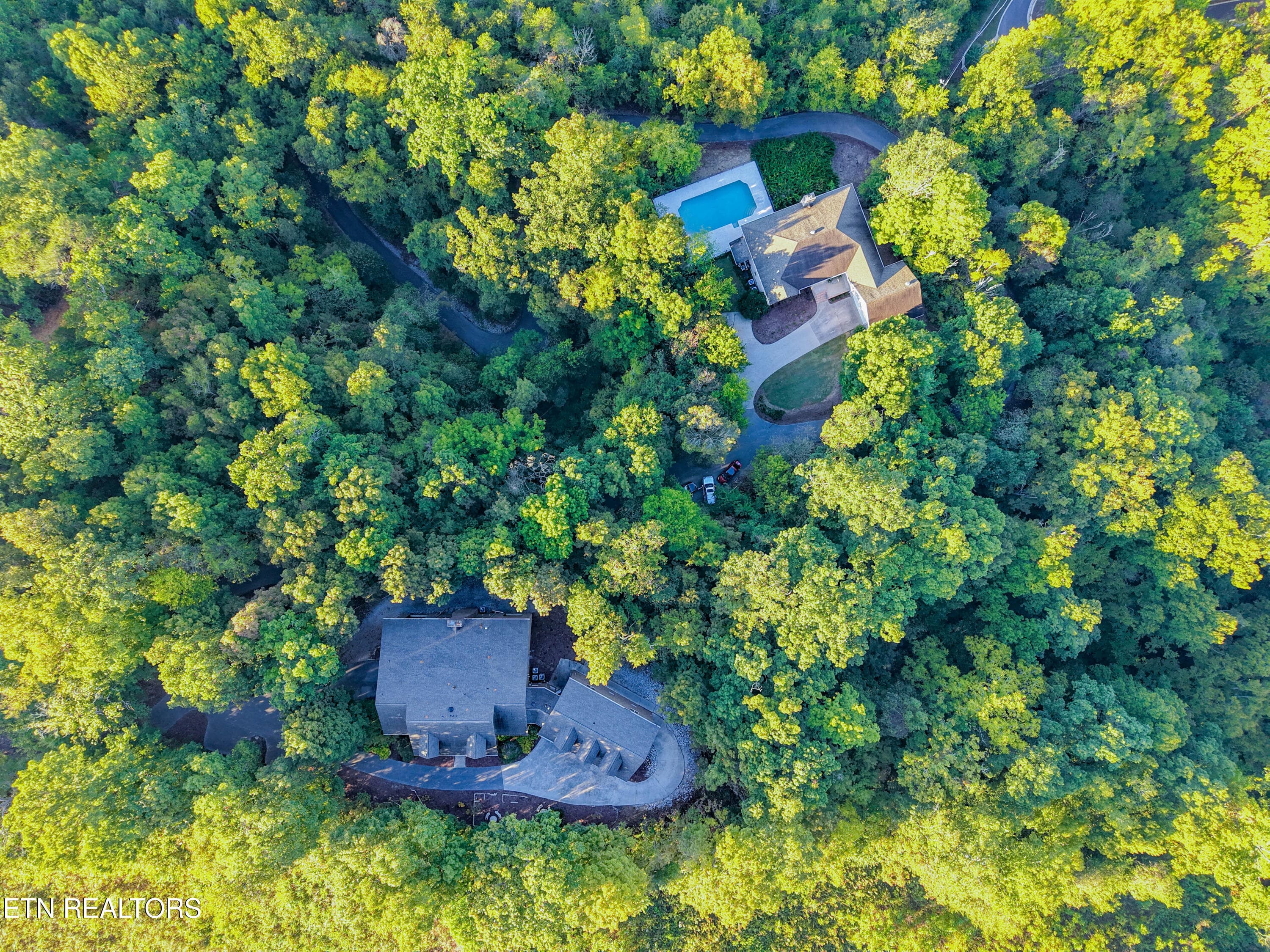 Both Houses Birds Eye - 306 & 310 Teague Lane, Sevierville, TN 37862, Sevierville