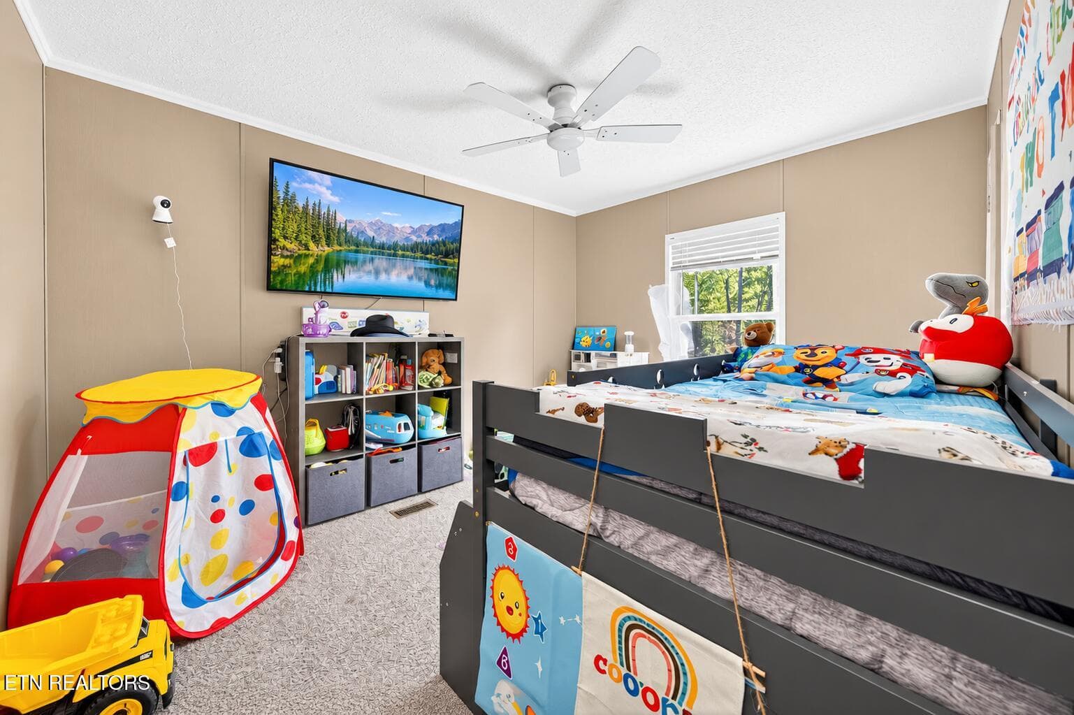 Playful Kids’ Room with Scenic TV - 3131 Oswego Rd, Crossville, TN 38572, Crossville
