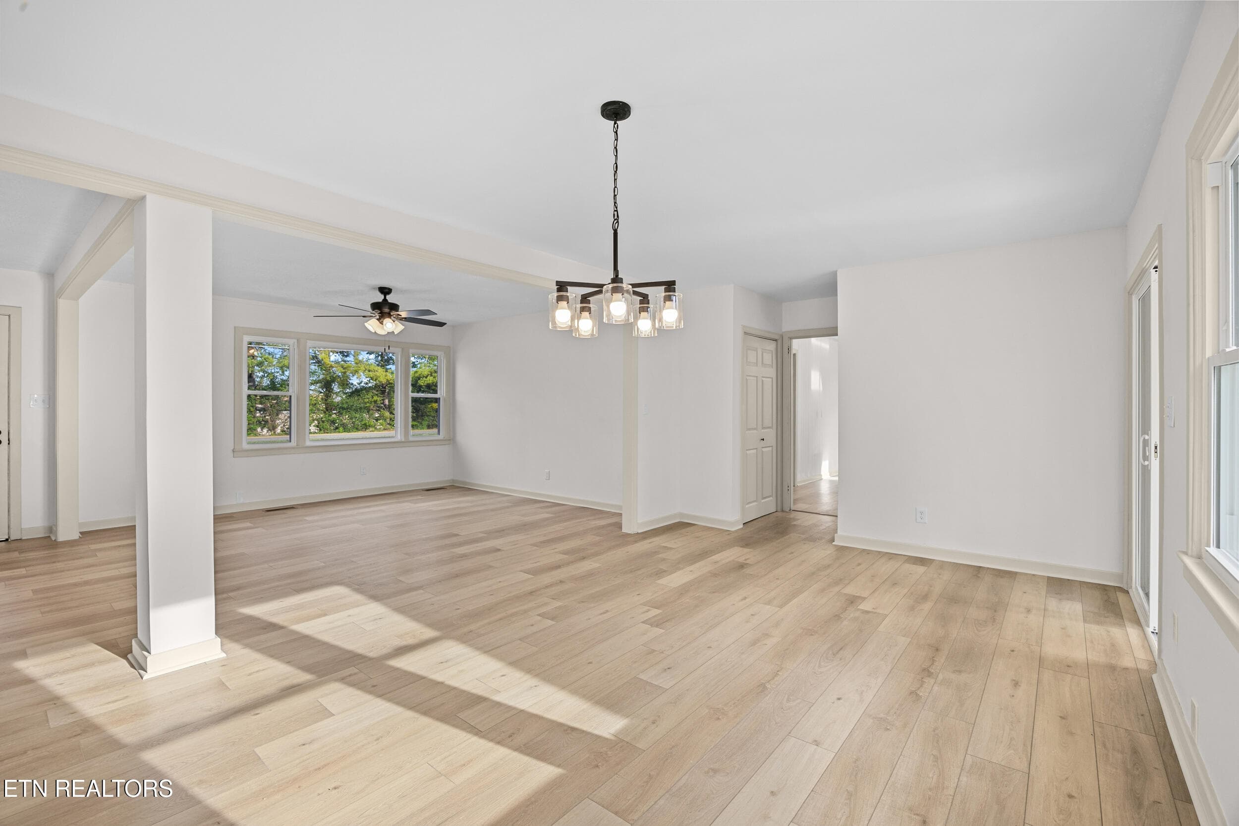 Dining/Living/hall to kitchen - 1618 Old Niles Ferry Rd, Maryville, TN 37803, Maryville