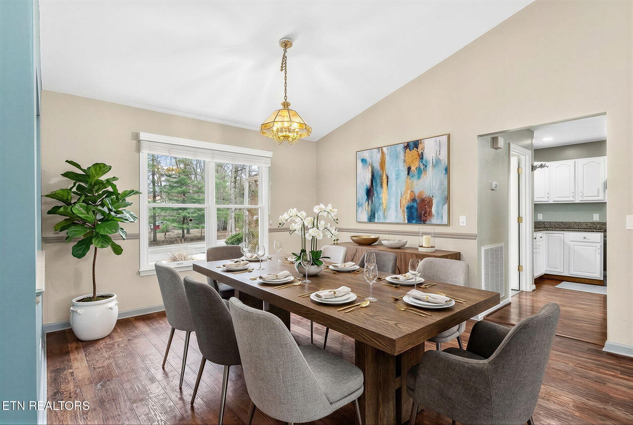 Virtually Staged Dining - 15 Ridge Crest Circle, Crossville, TN 38558, Crossville