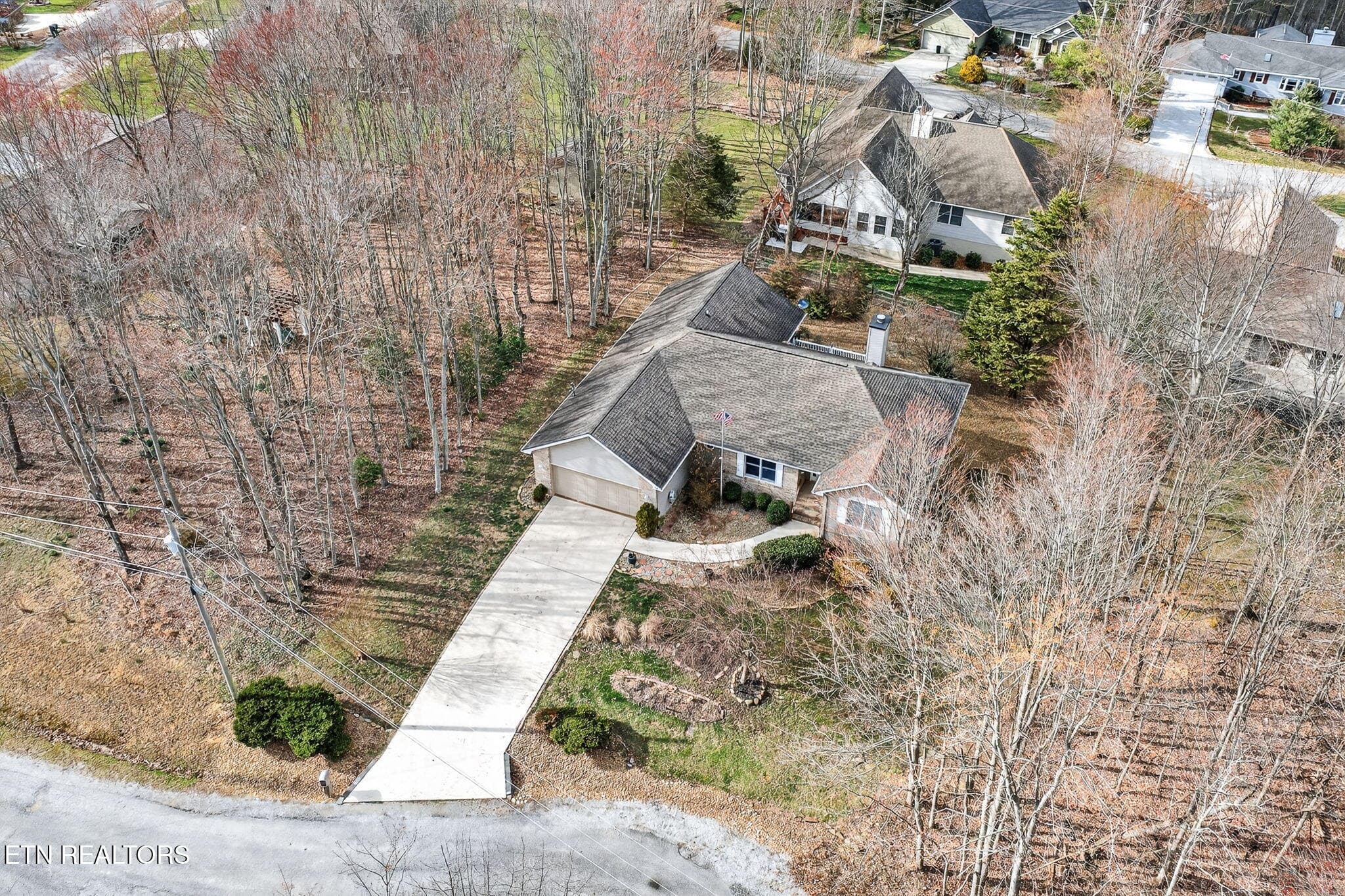 Aerial - 15 Ridge Crest Circle, Crossville, TN 38558, Crossville