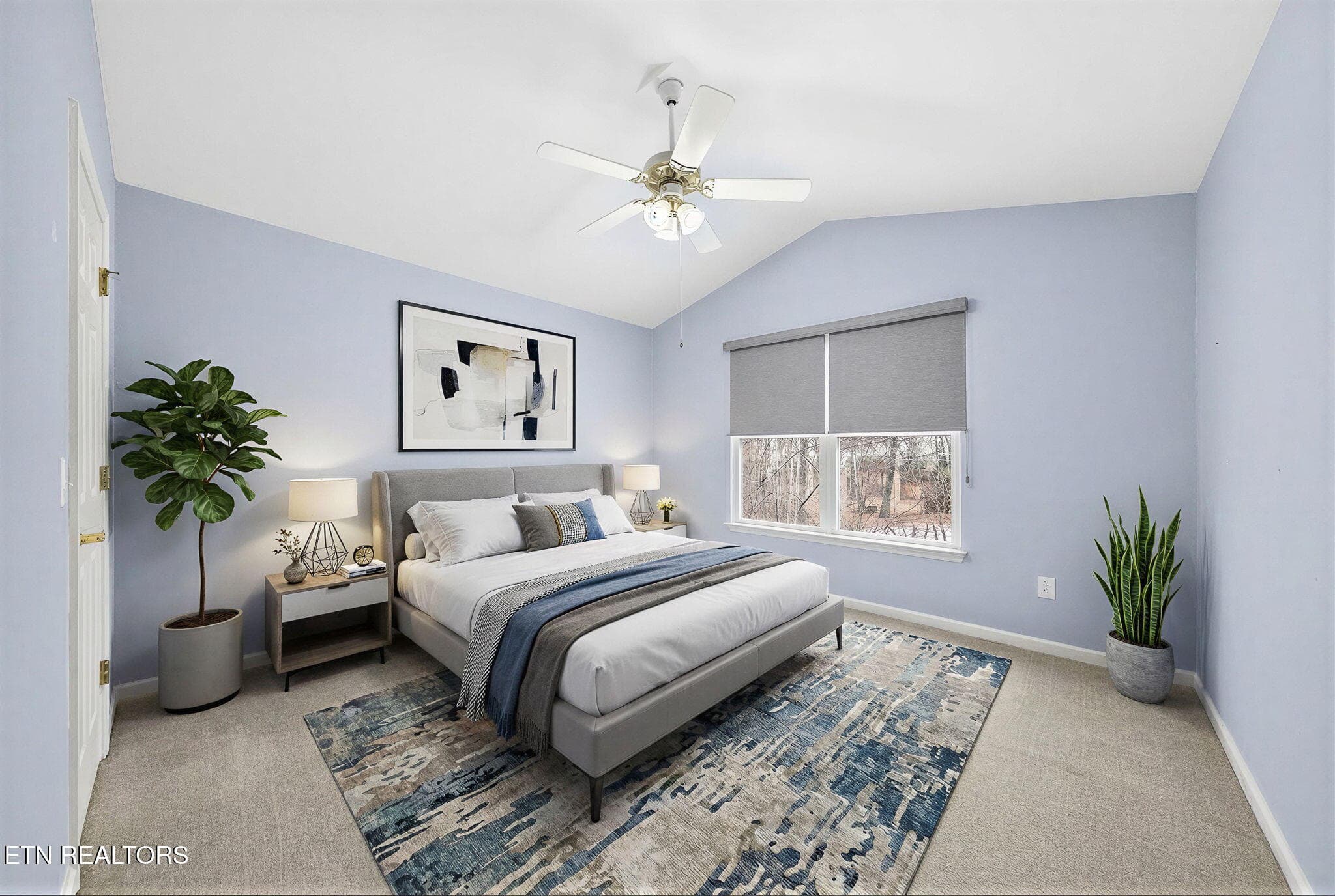 Virtually Staged Bedroom 3 - 15 Ridge Crest Circle, Crossville, TN 38558, Crossville