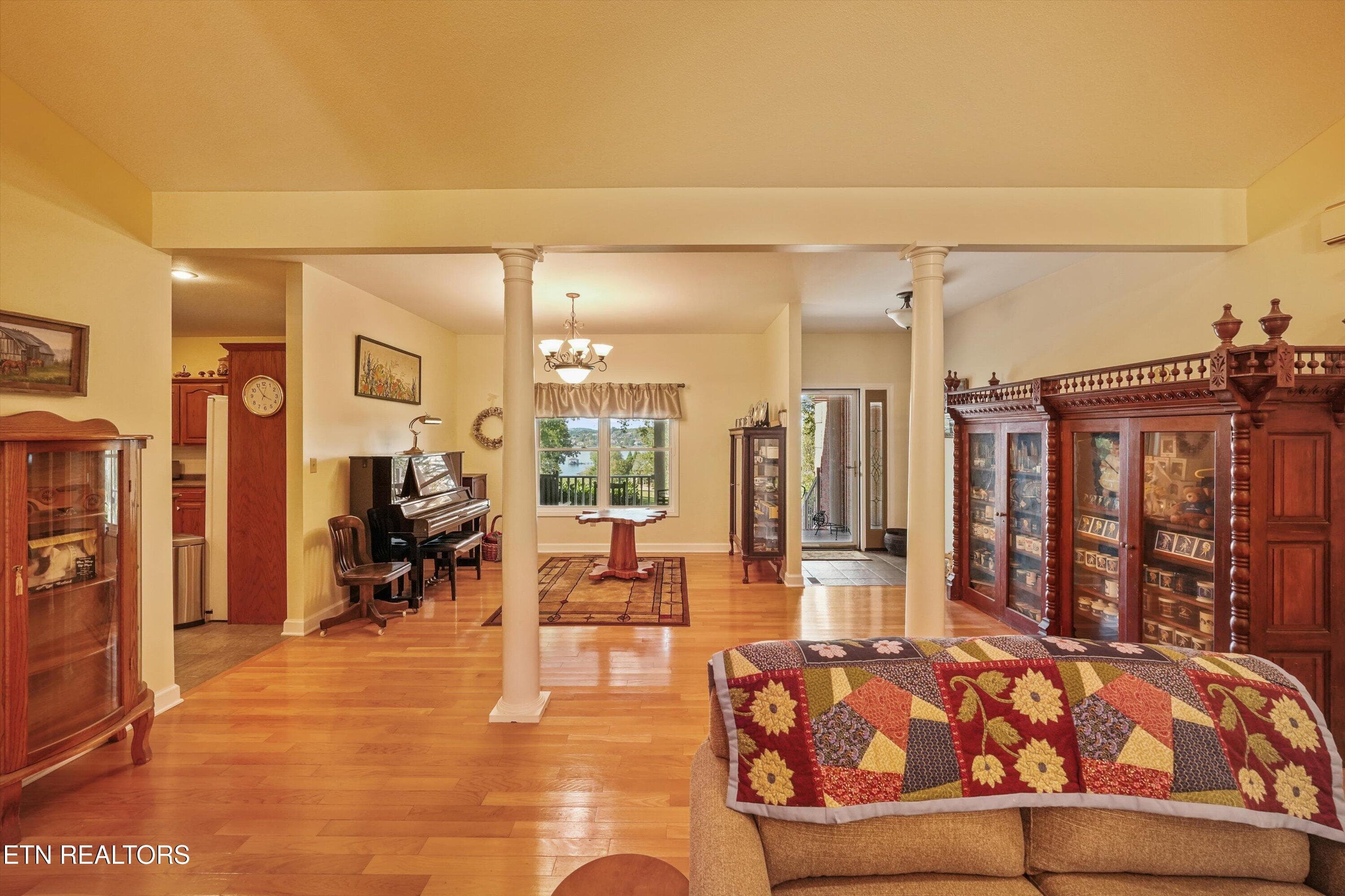 From family room to dining room - 3412 Seebers Court, Louisville, TN 37777, Louisville