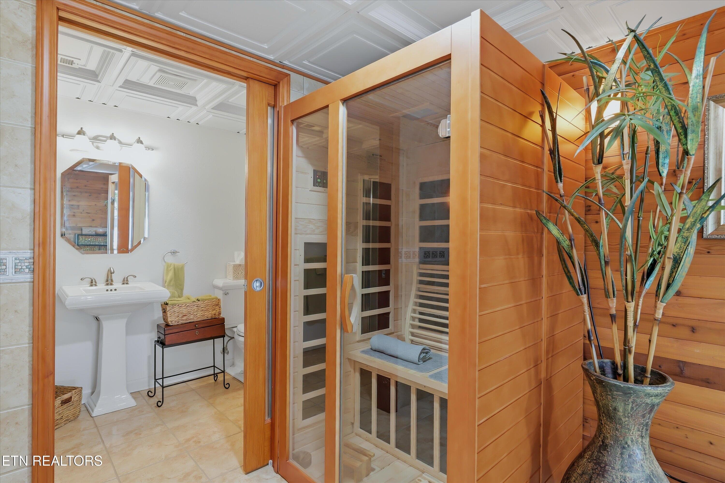 15Downstairs Sauna - 4909 Scenic Point Channel, Louisville, TN 37777, Louisville
