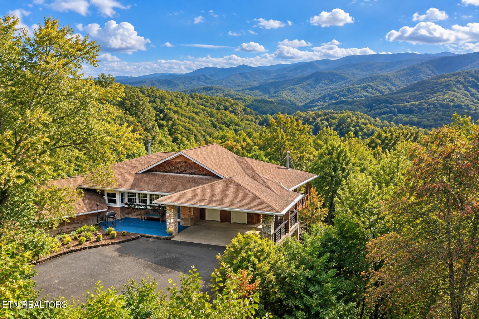 luxury_mountain_home_overlooking_foreste - 504 Matterhorn Drive, Gatlinburg, TN 37738, Gatlinburg