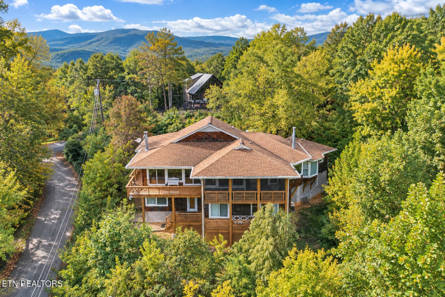 mountain_chalet_among_autumn_forests - 504 Matterhorn Drive, Gatlinburg, TN 37738, Gatlinburg