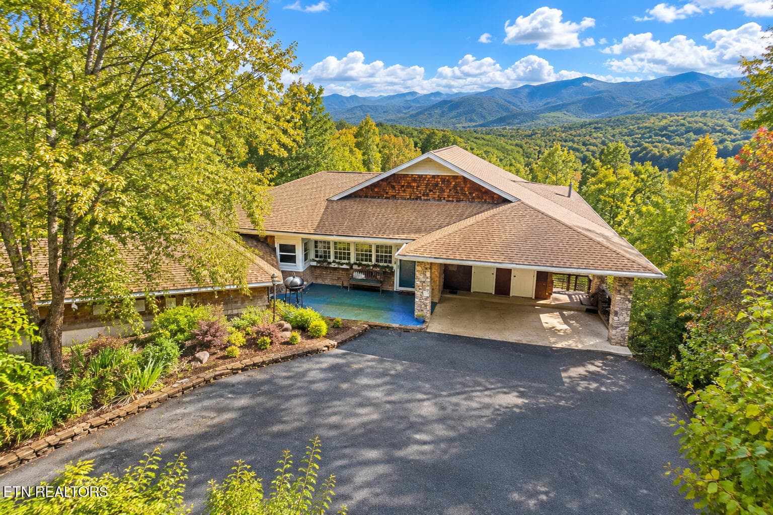 mountain_retreat_home_overlooking_blue_r - 504 Matterhorn Drive, Gatlinburg, TN 37738, Gatlinburg