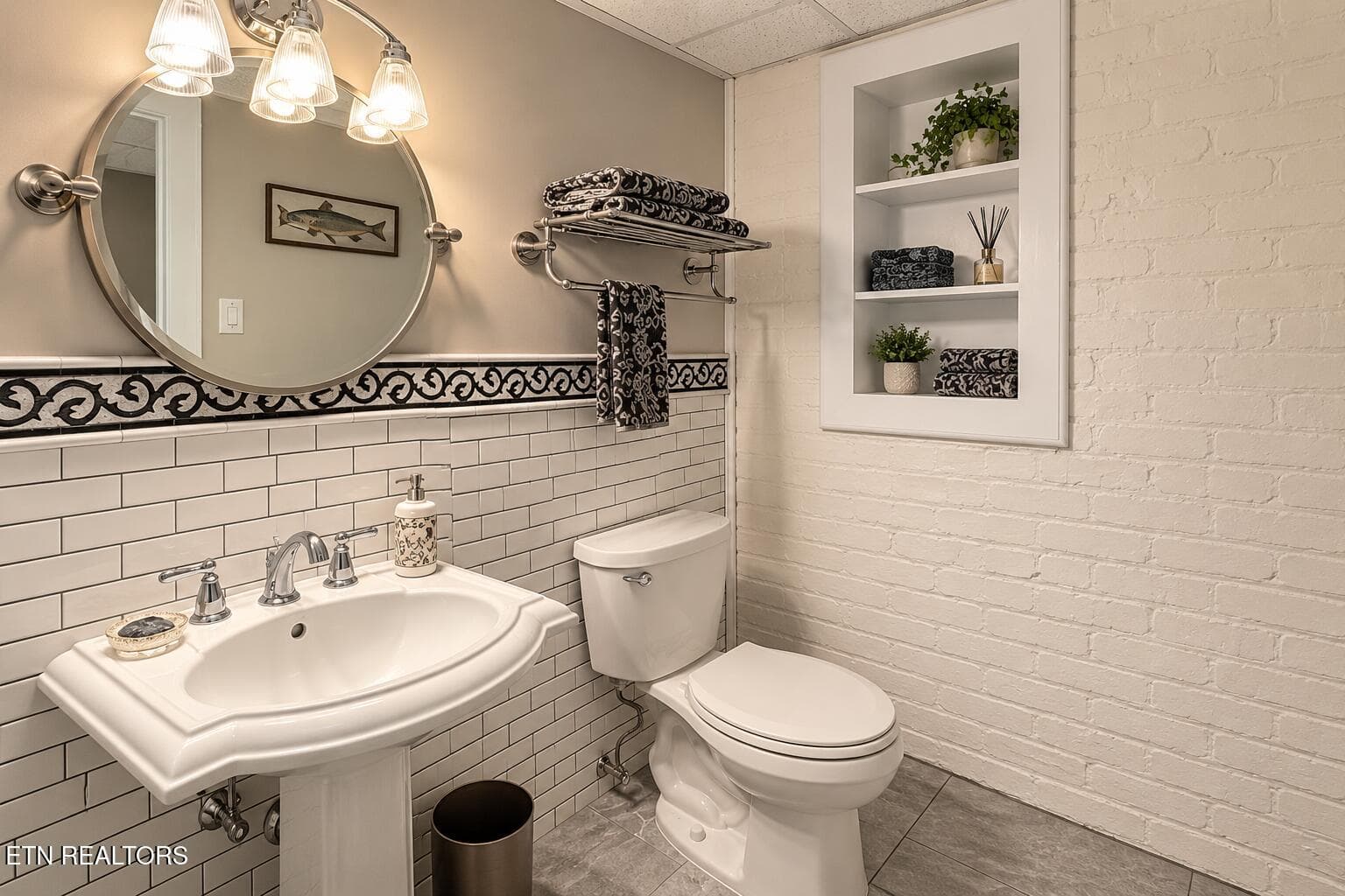 Lower level bathroom 2 - 3852 Woodhill Place, Knoxville, TN 37919, Knoxville