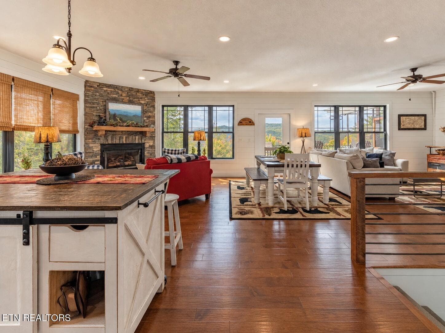 04_wide_natural_light_cozy_rustic_modern - 4973 Long Rifle Rd, Walland, TN 37886, Walland