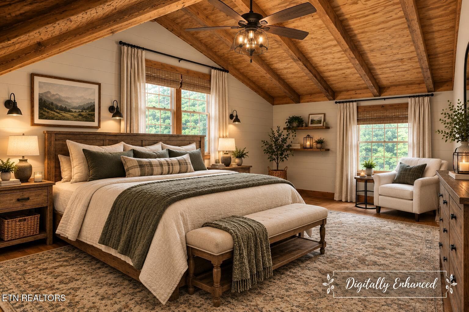 enhanced bedroom - 1027 N Sequoyah Drive, Friendsville, TN 37737, Friendsville