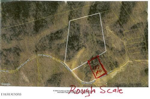 AERIAL MAP - 1.87 NE Rock Springs Rd, Celina, TN 38551, Celina