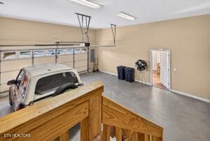 Garage and door leading to bonus room - 1957 Lakebrook Circle, Dandridge, TN 37725, Dandridge