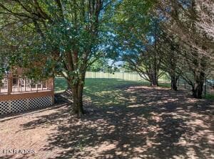 Back yard and deck - 1957 Lakebrook Circle, Dandridge, TN 37725, Dandridge