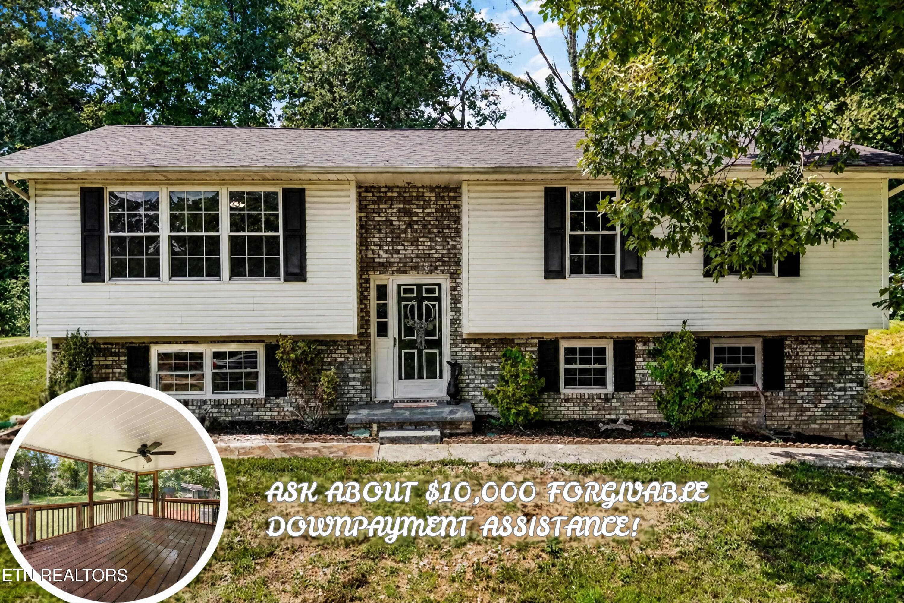 White Frame Design (1) - 175 Henderson Lane, Jacksboro, TN 37757, Jacksboro